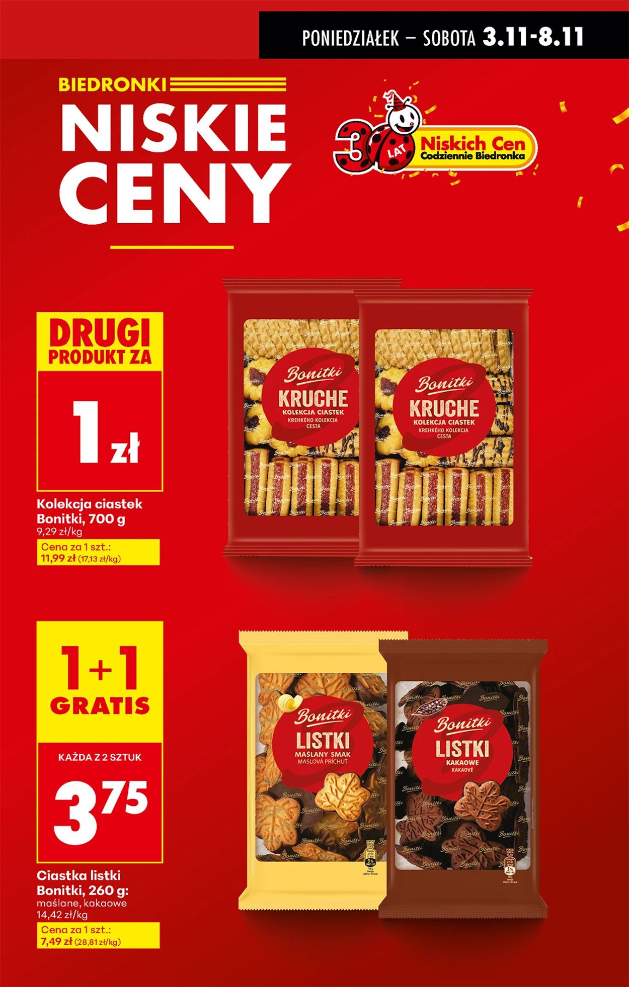 Gazetka Biedronka 03.11.2025 - 10.11.2025