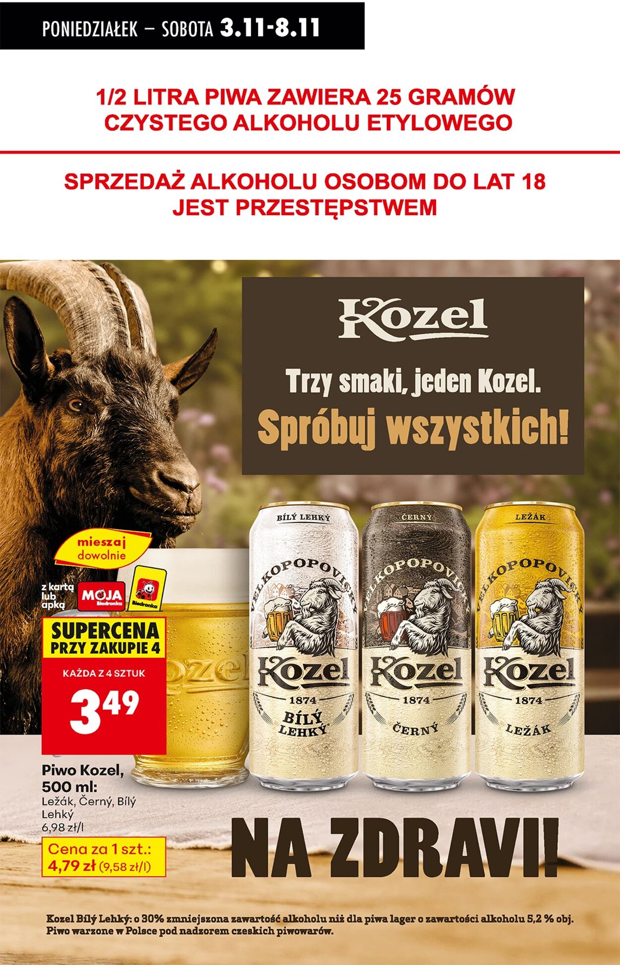 Gazetka Biedronka 03.11.2025 - 10.11.2025