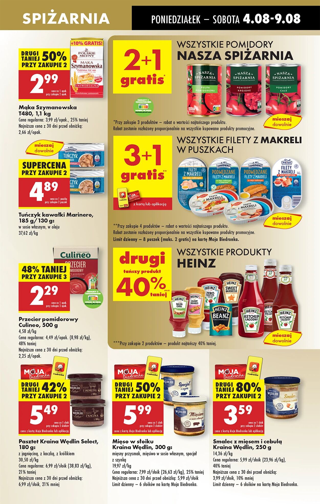 Gazetka Biedronka 04.08.2025 - 11.08.2025