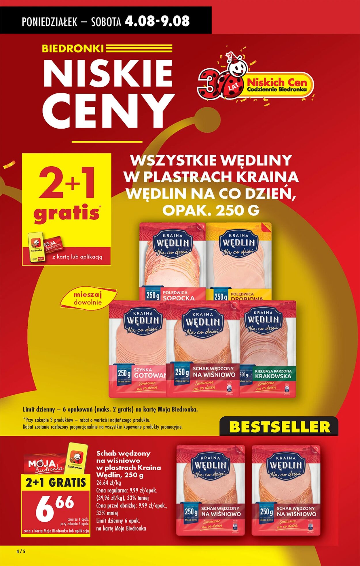 Gazetka Biedronka 04.08.2025 - 11.08.2025