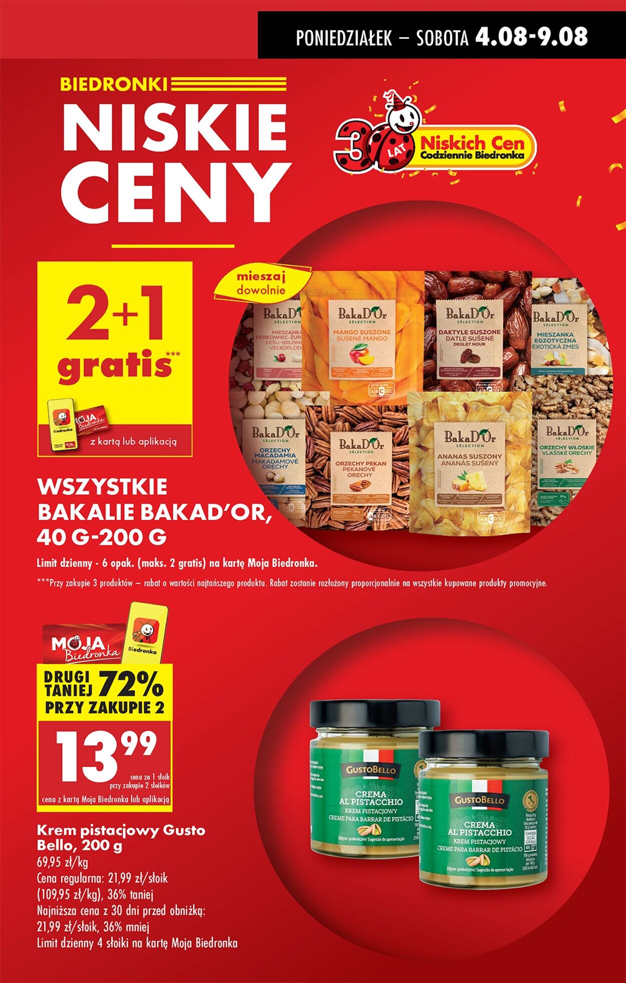 Gazetka Biedronka 04.08.2025 - 11.08.2025