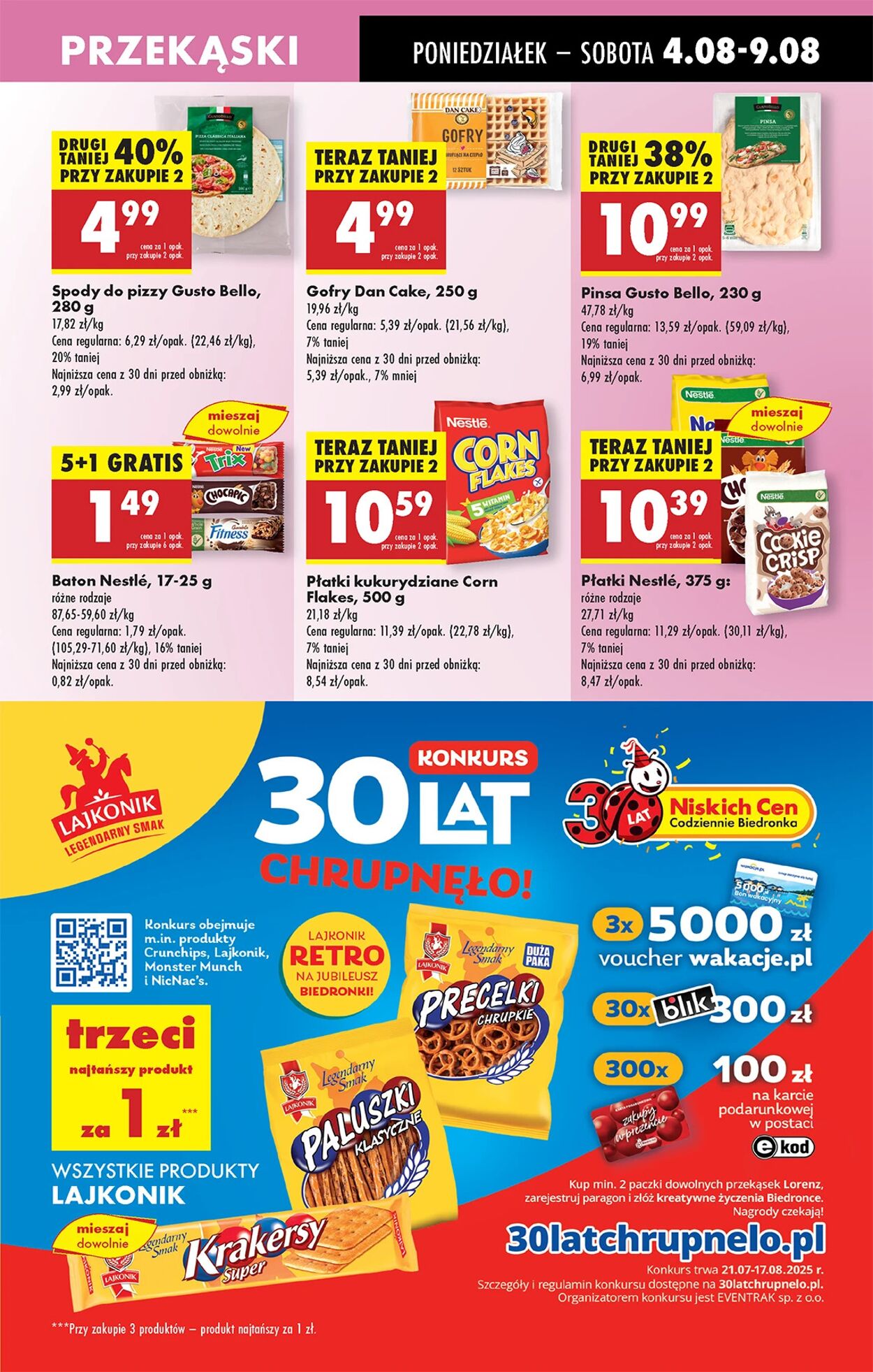 Gazetka Biedronka 04.08.2025 - 11.08.2025