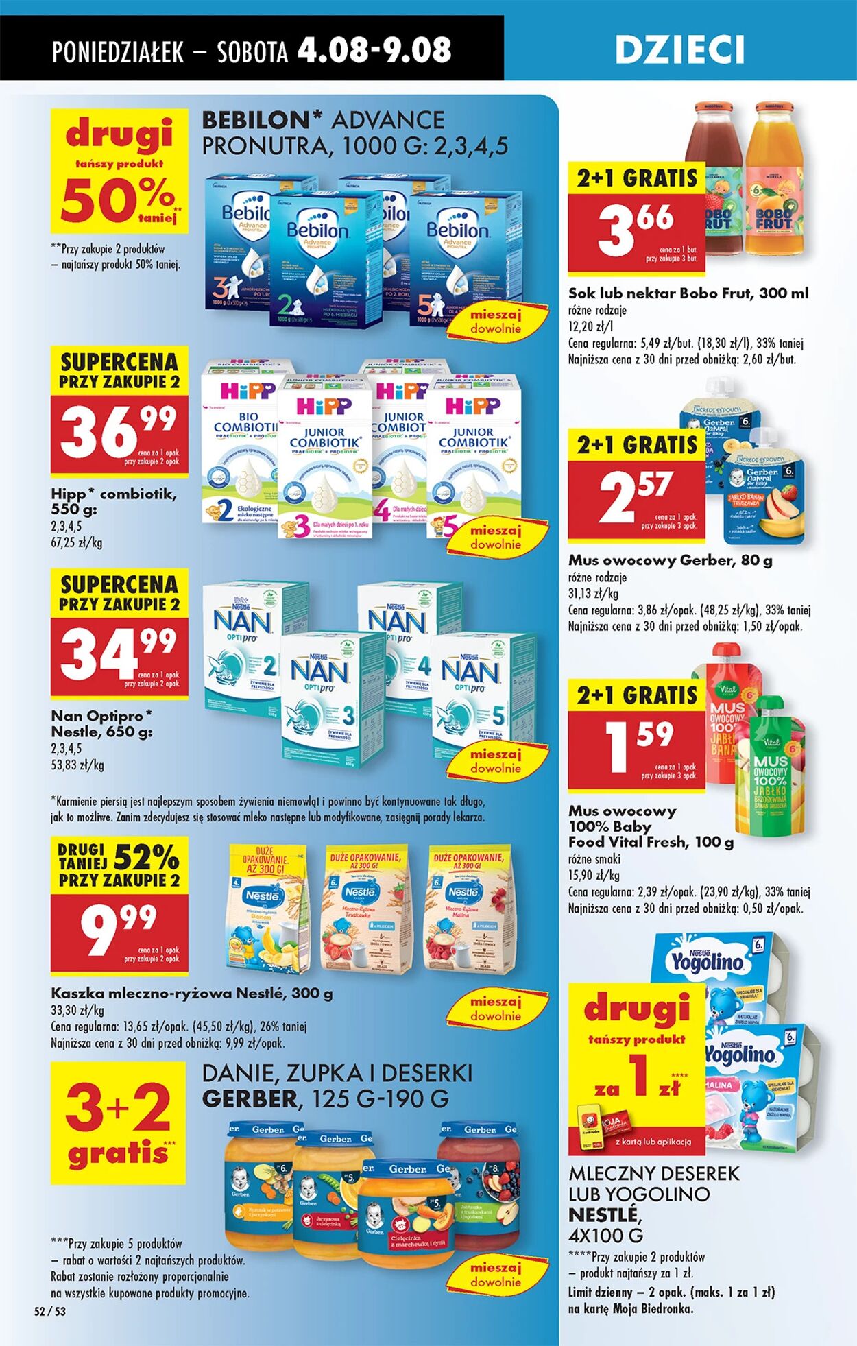 Gazetka Biedronka 04.08.2025 - 11.08.2025