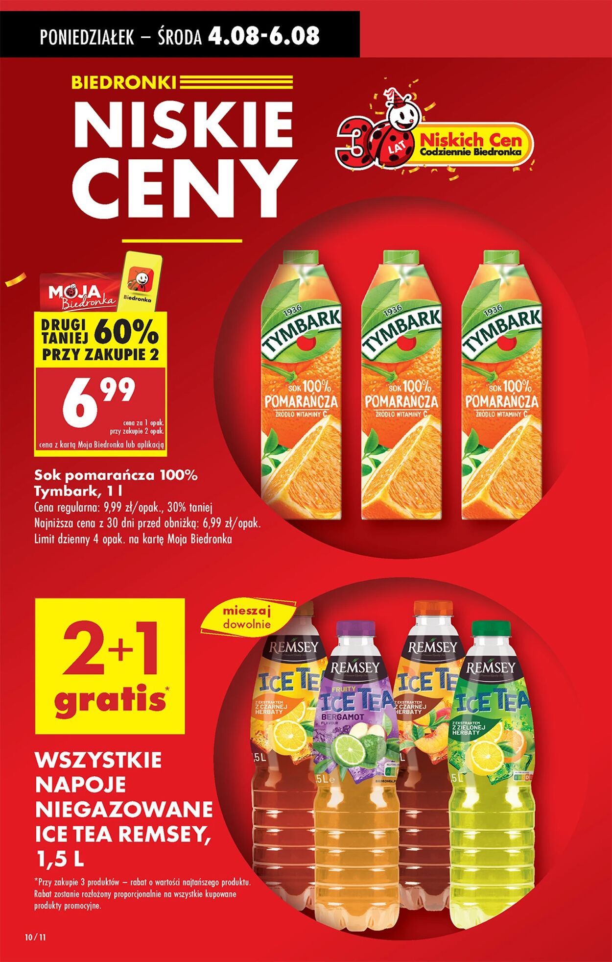 Gazetka Biedronka 04.08.2025 - 11.08.2025