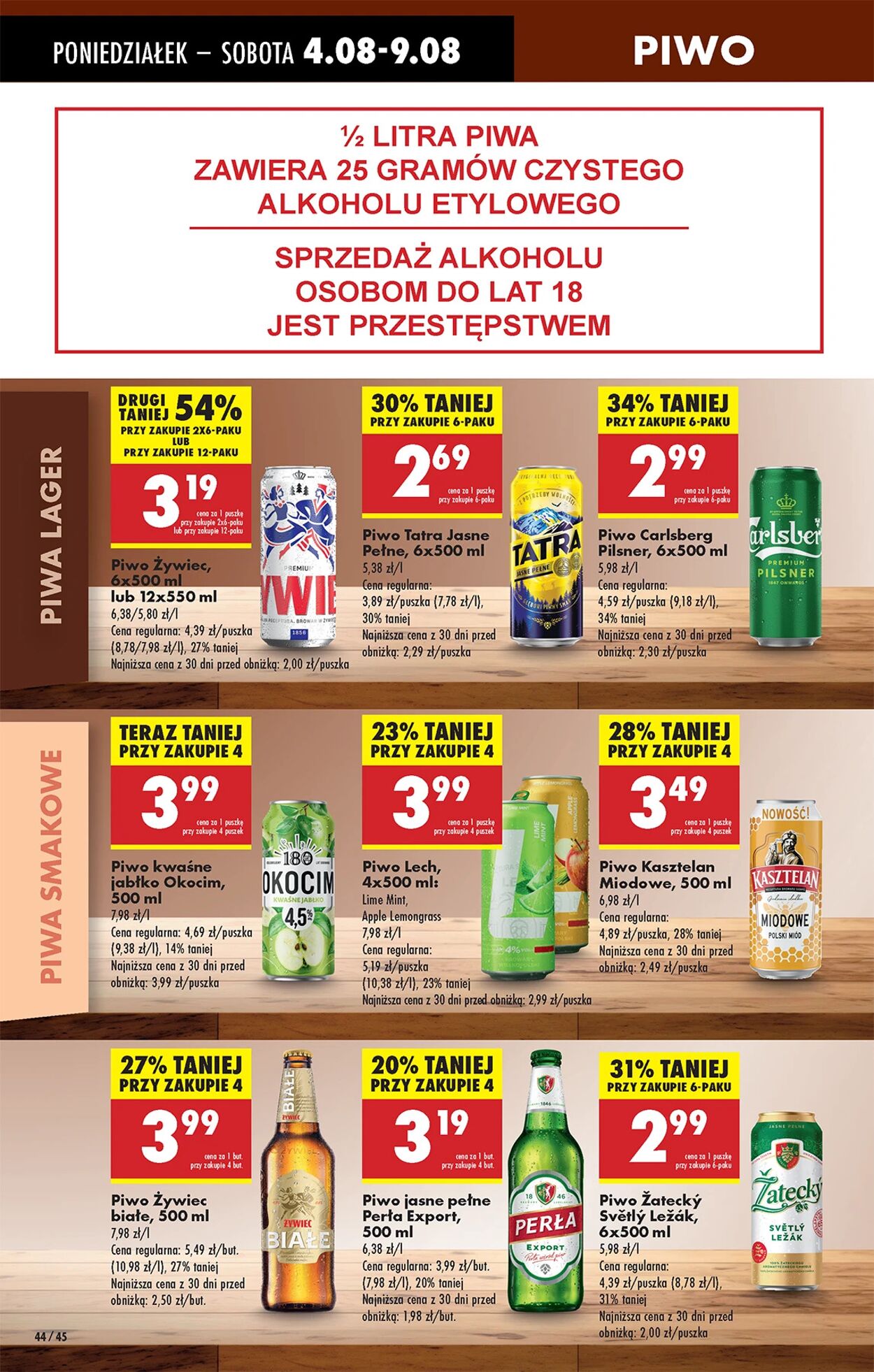 Gazetka Biedronka 04.08.2025 - 11.08.2025