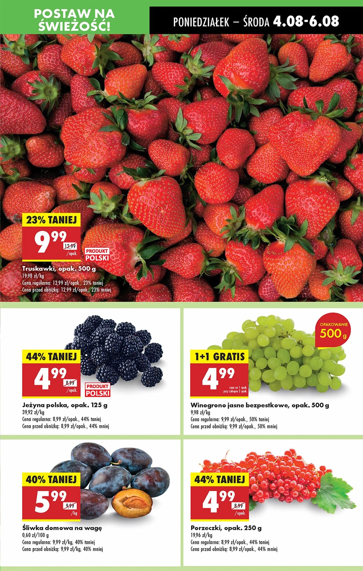 Gazetka Biedronka 04.08.2025 - 11.08.2025