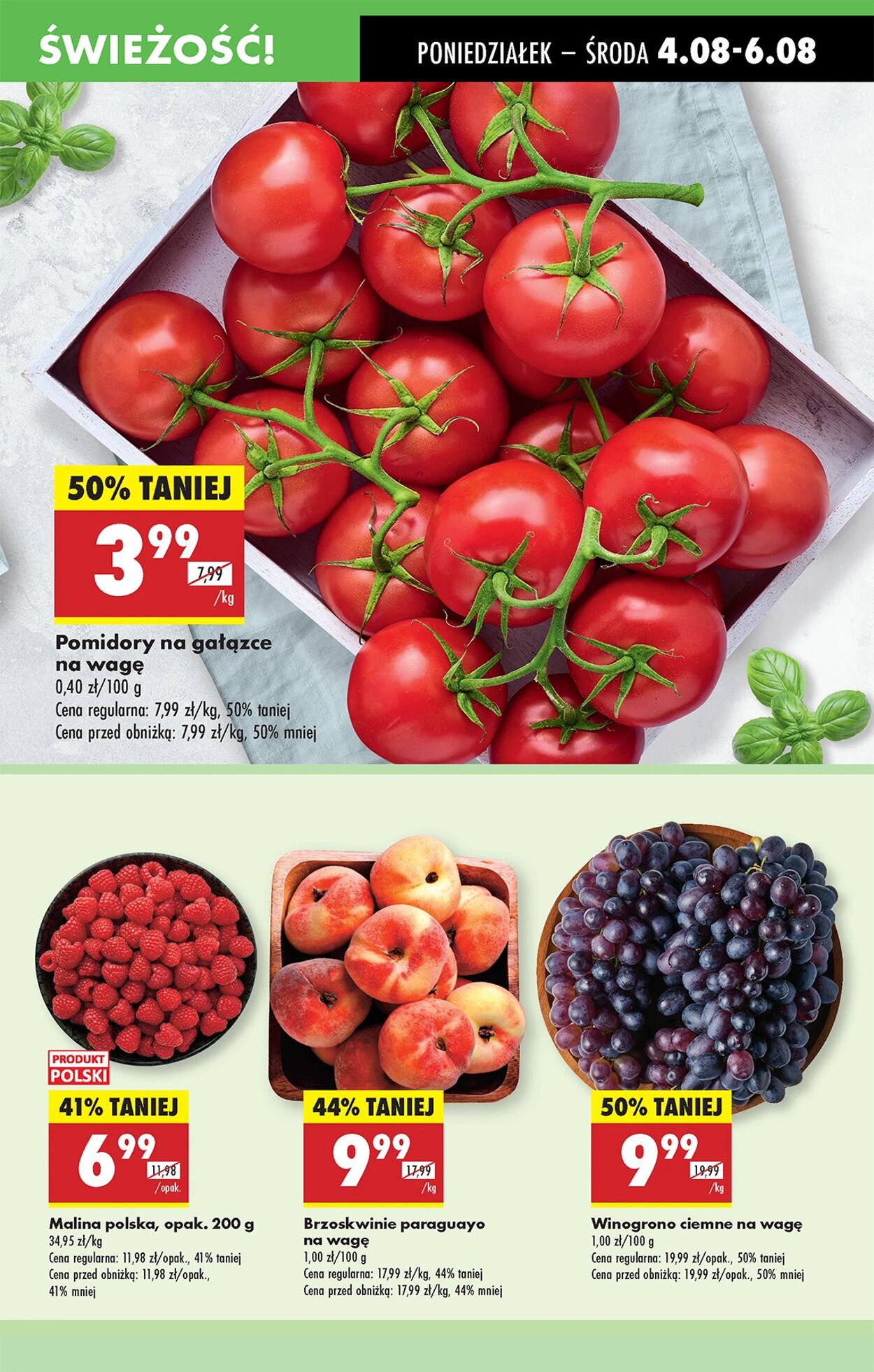 Gazetka Biedronka 04.08.2025 - 11.08.2025