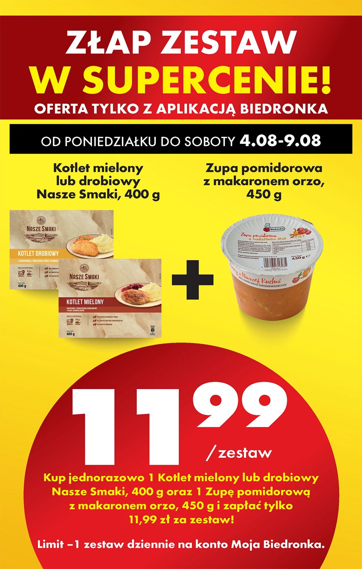 Gazetka Biedronka 04.08.2025 - 11.08.2025