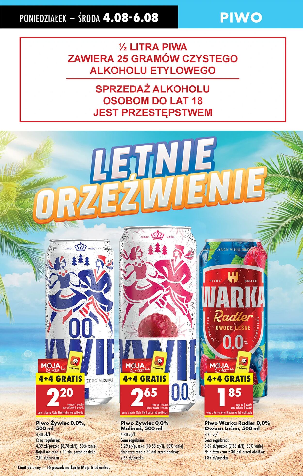 Gazetka Biedronka 04.08.2025 - 11.08.2025
