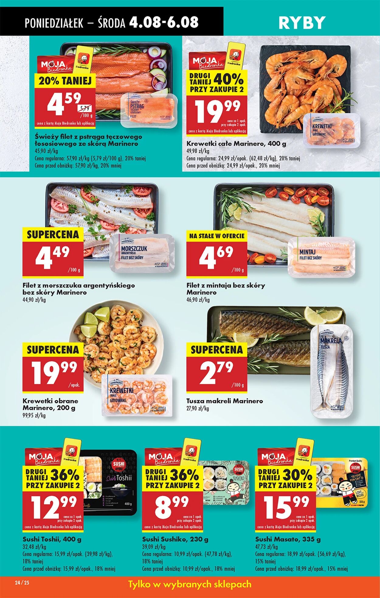 Gazetka Biedronka 04.08.2025 - 11.08.2025