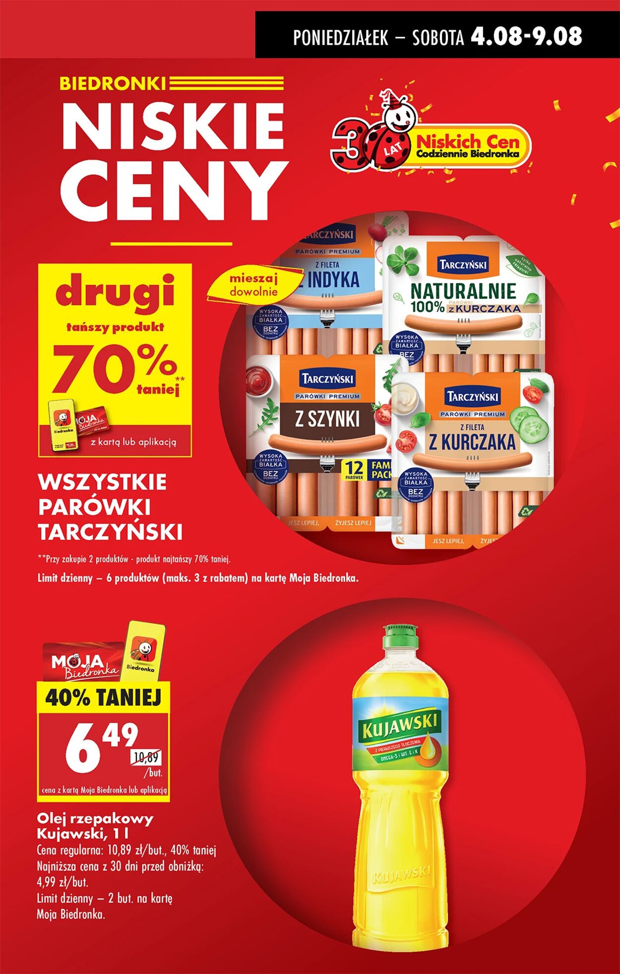 Gazetka Biedronka 04.08.2025 - 11.08.2025