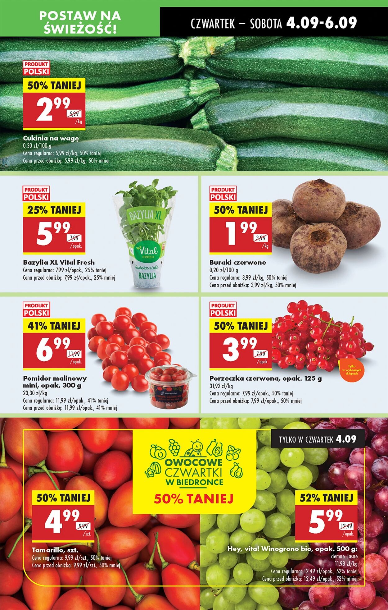 Gazetka Biedronka 04.09.2025 - 11.09.2025