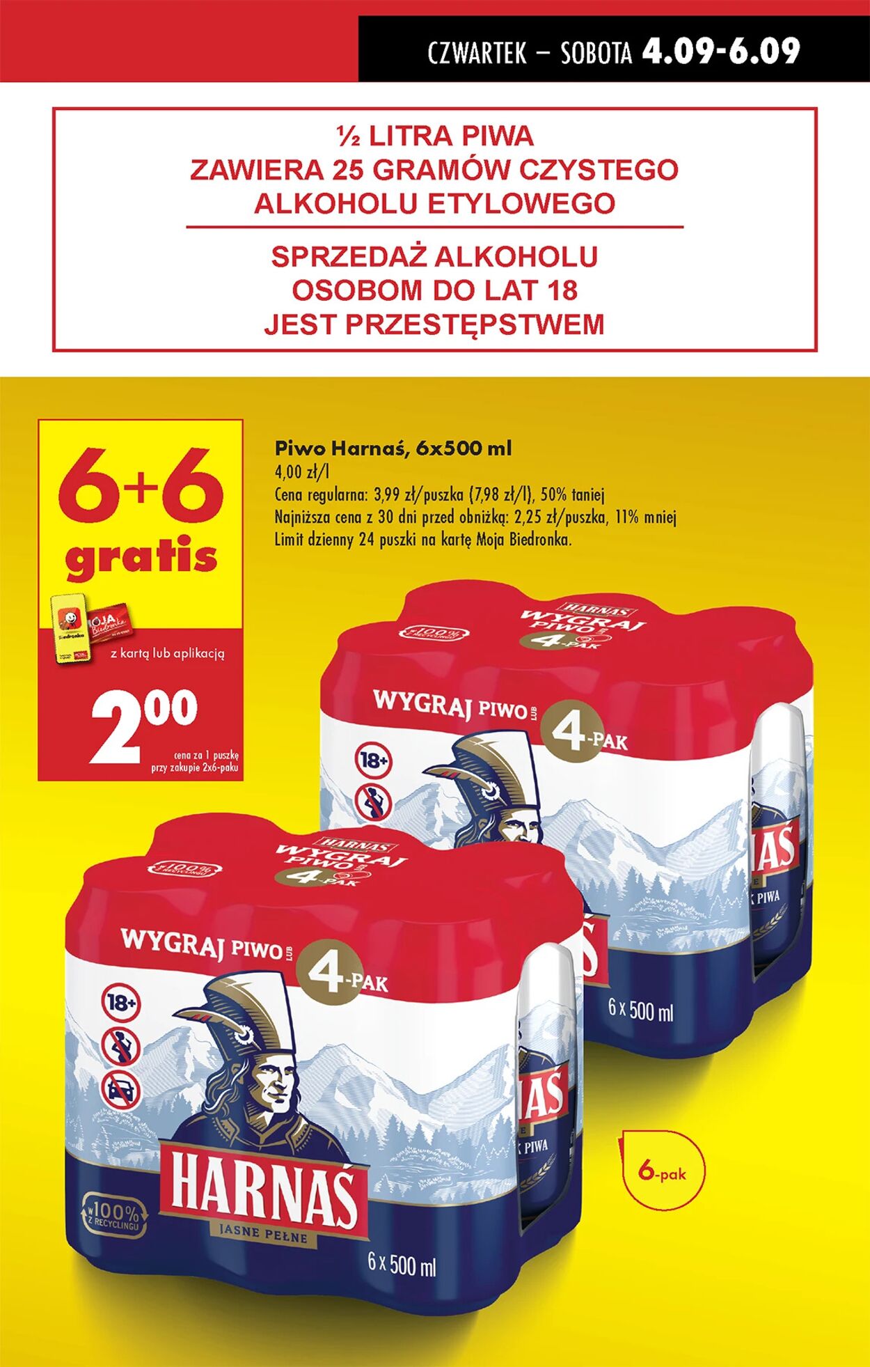 Gazetka Biedronka 04.09.2025 - 11.09.2025