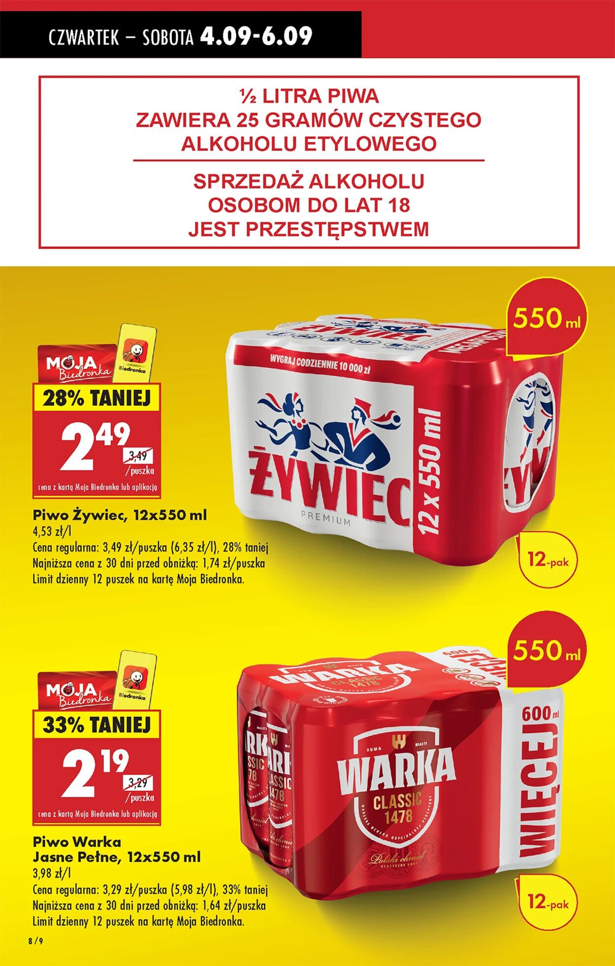Gazetka Biedronka 04.09.2025 - 11.09.2025
