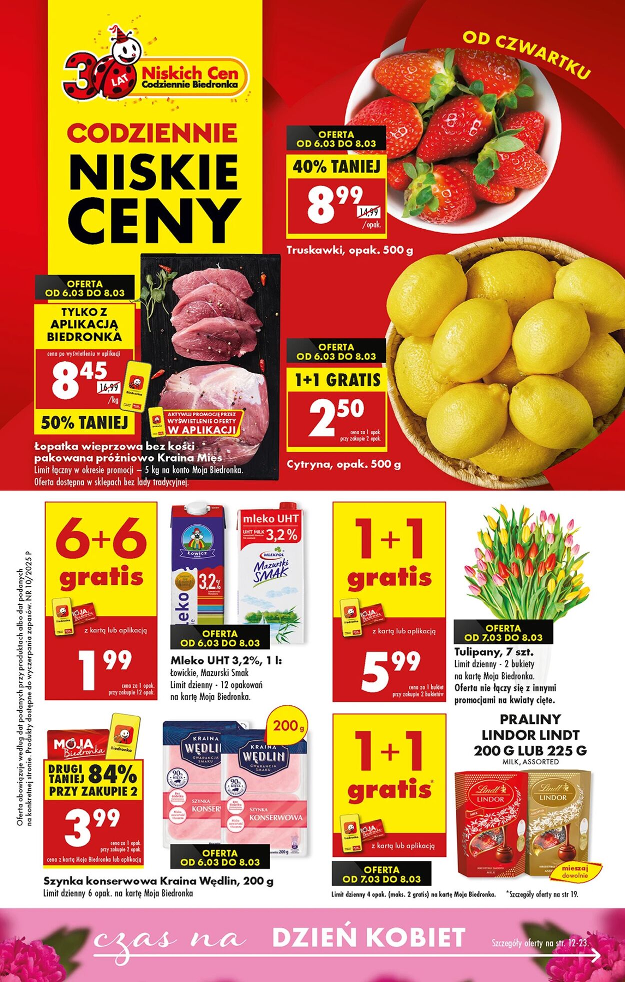 Gazetka Biedronka - Biedronki niskie ceny P oferta od 06.03 - Gazetka - Biedronka.pl 6 mar, 2025 - 13 mar, 2025