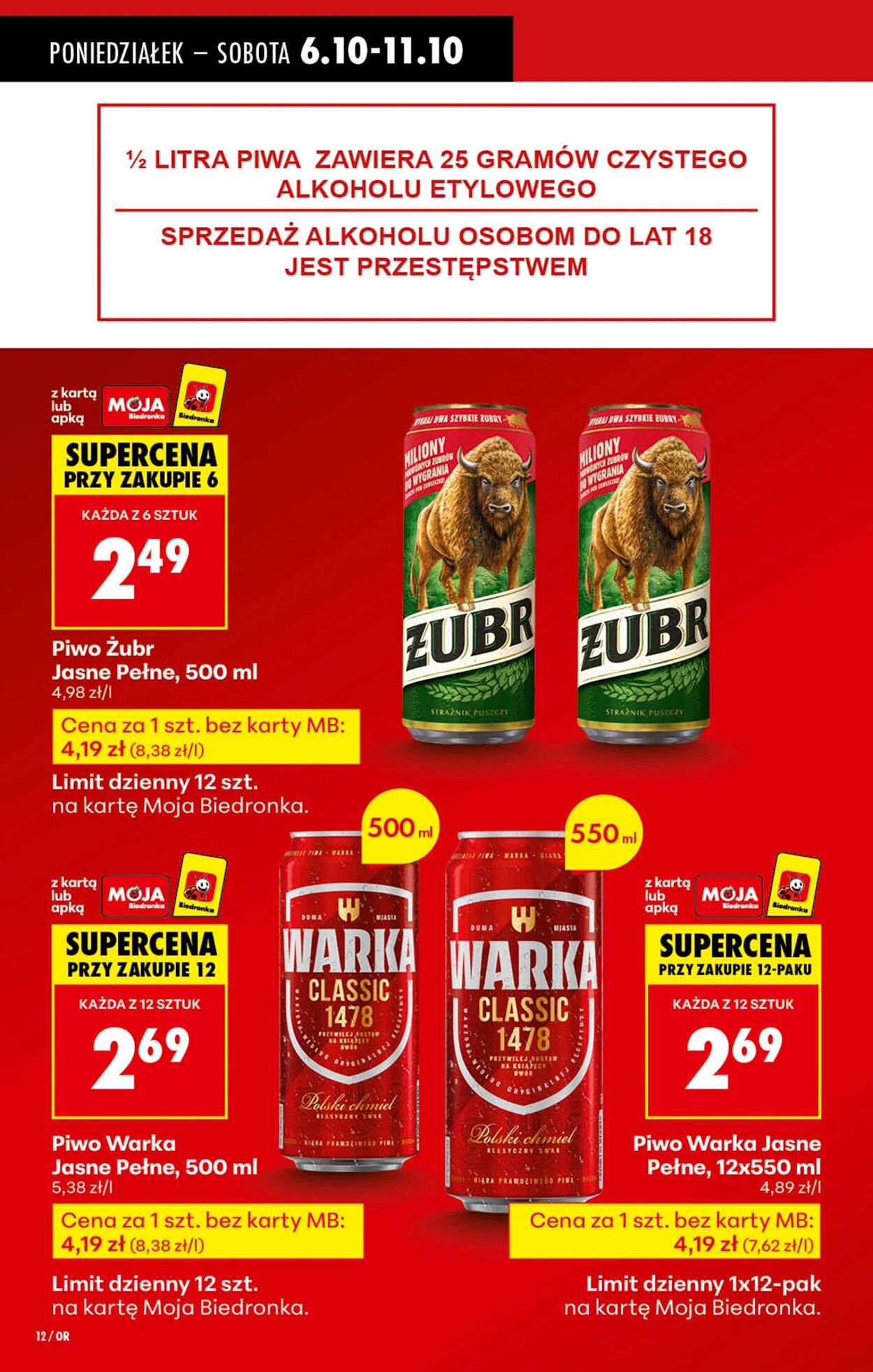 Gazetka Biedronka 06.10.2025 - 13.10.2025
