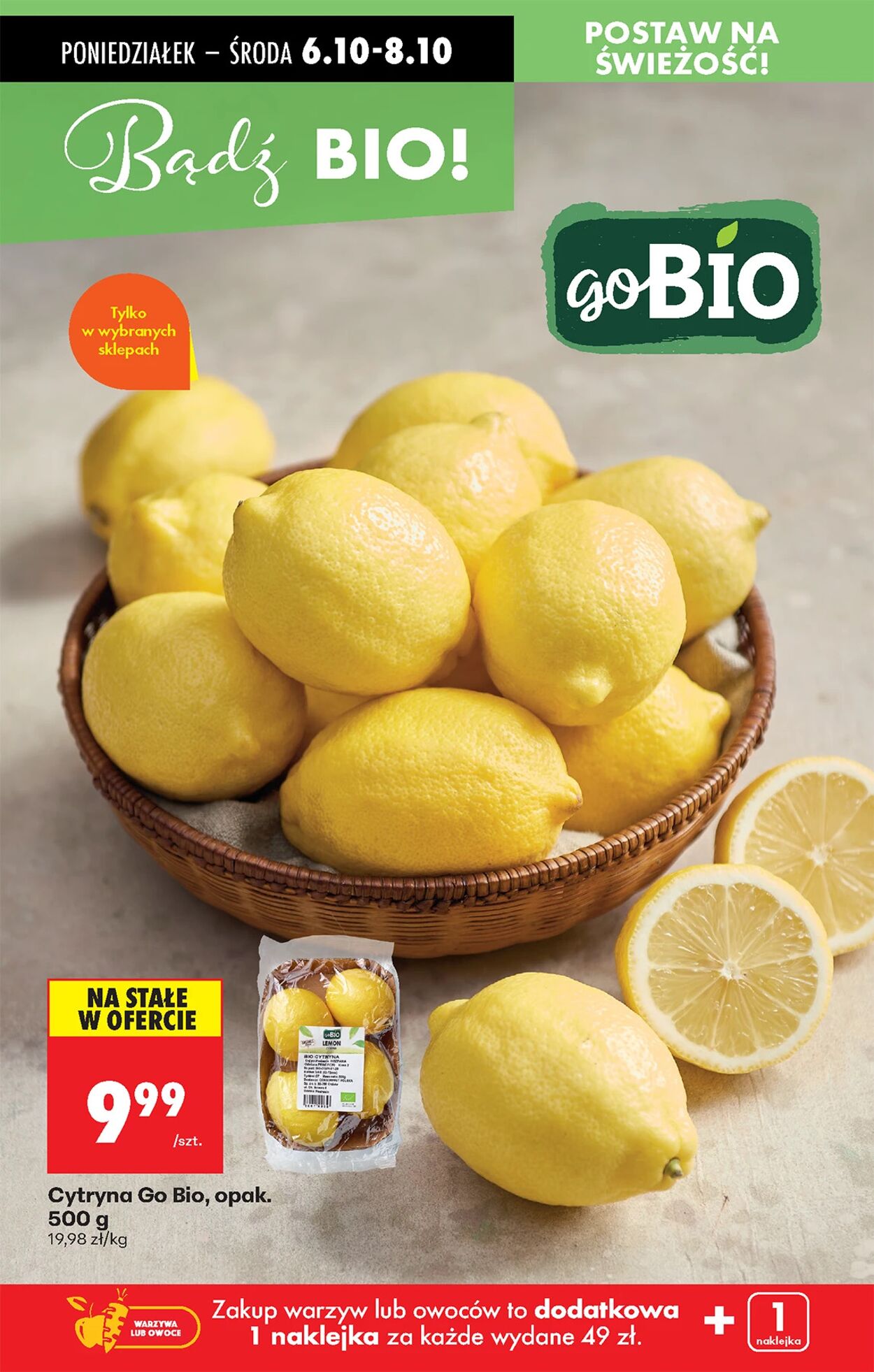 Gazetka Biedronka 06.10.2025 - 13.10.2025