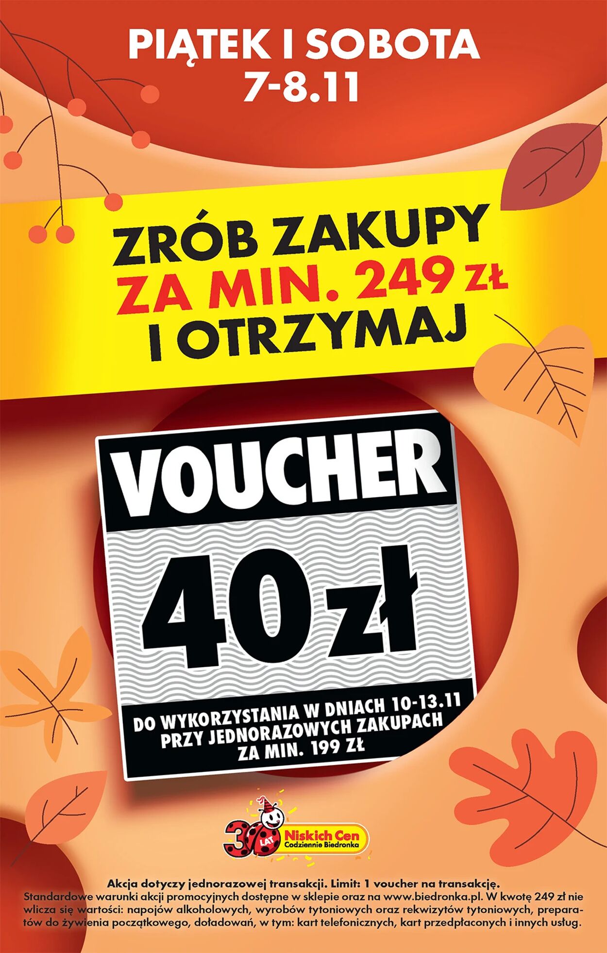 Gazetka Biedronka 06.11.2025 - 13.11.2025