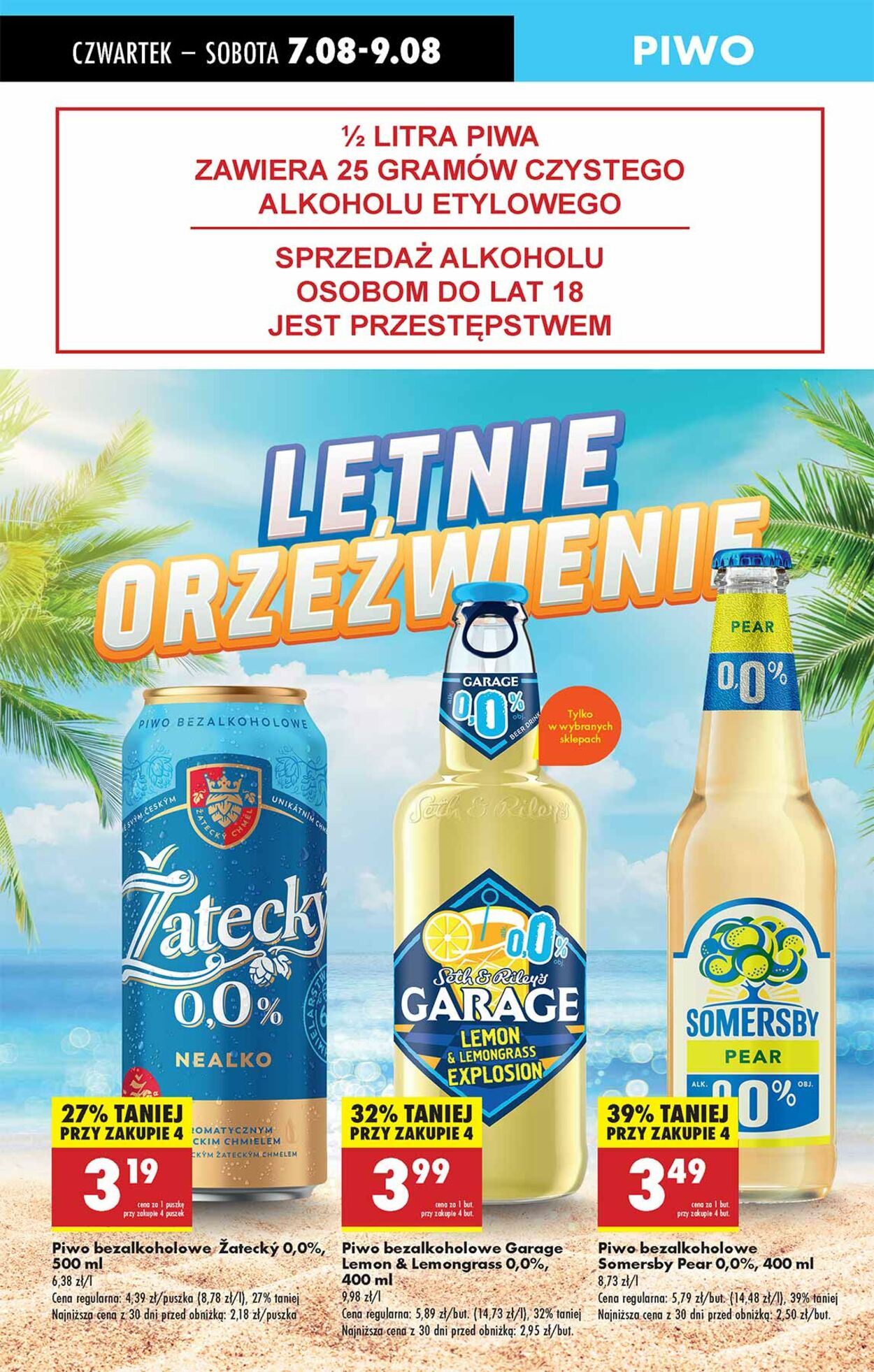 Gazetka Biedronka 07.08.2025 - 14.08.2025