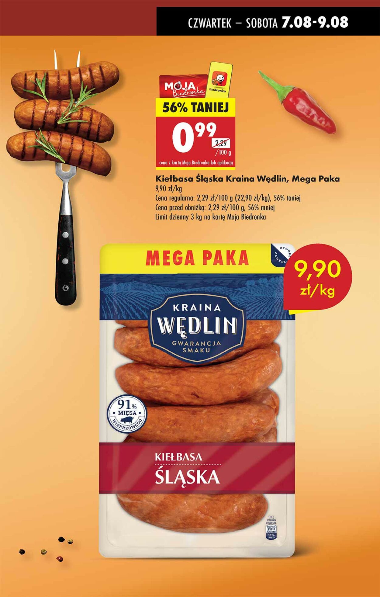 Gazetka Biedronka 07.08.2025 - 14.08.2025