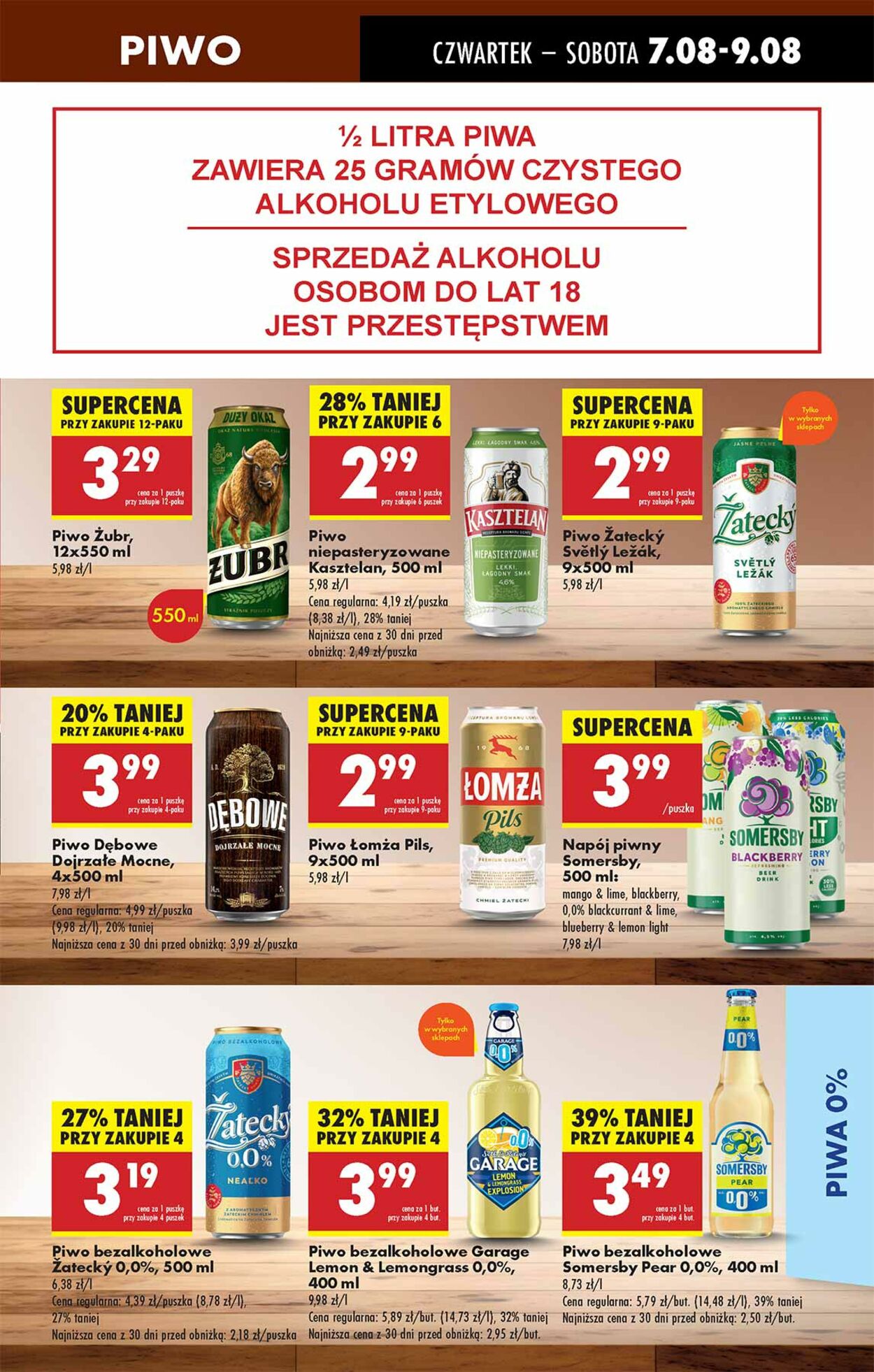 Gazetka Biedronka 07.08.2025 - 14.08.2025