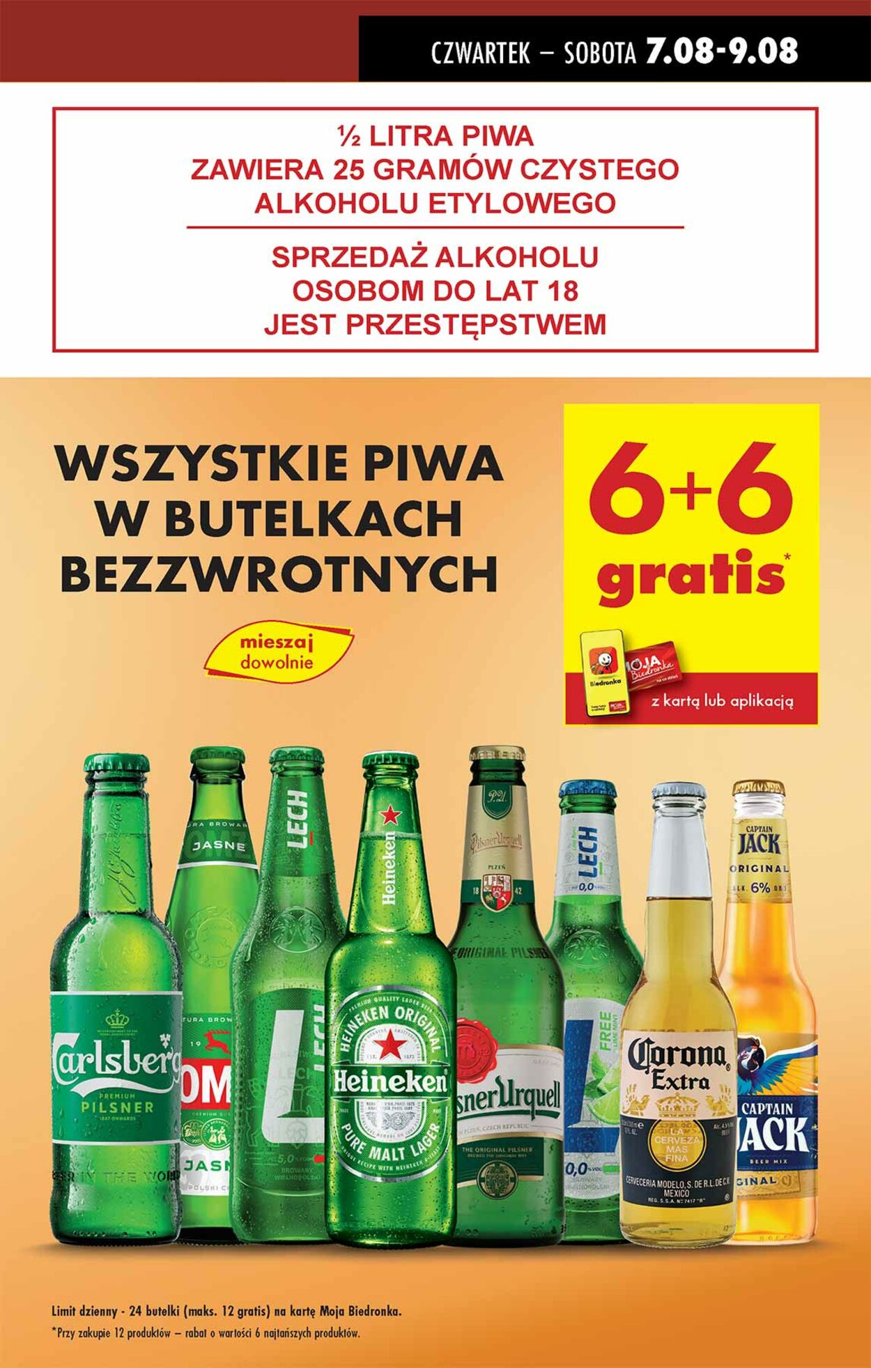 Gazetka Biedronka 07.08.2025 - 14.08.2025