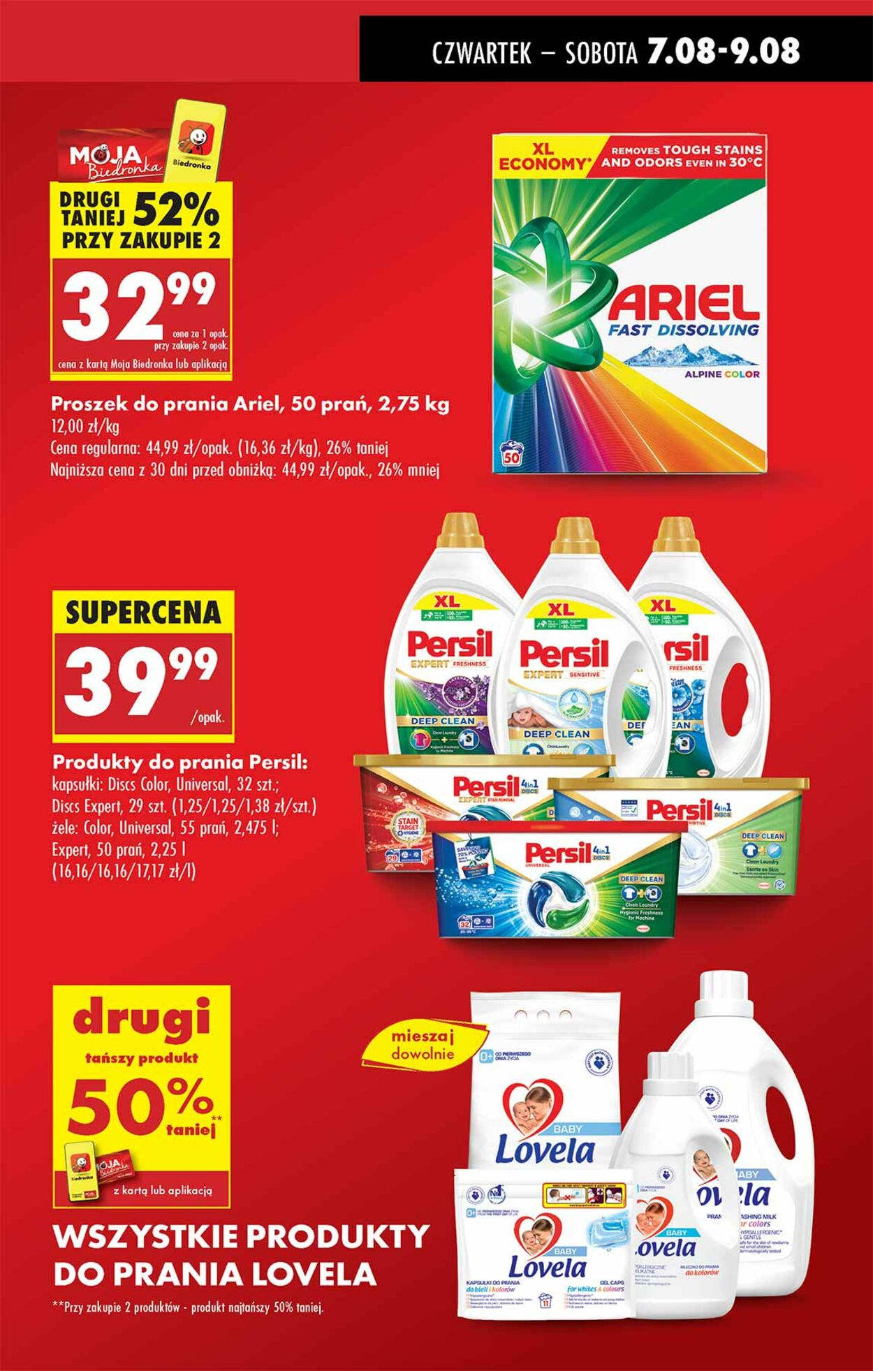 Gazetka Biedronka 07.08.2025 - 14.08.2025