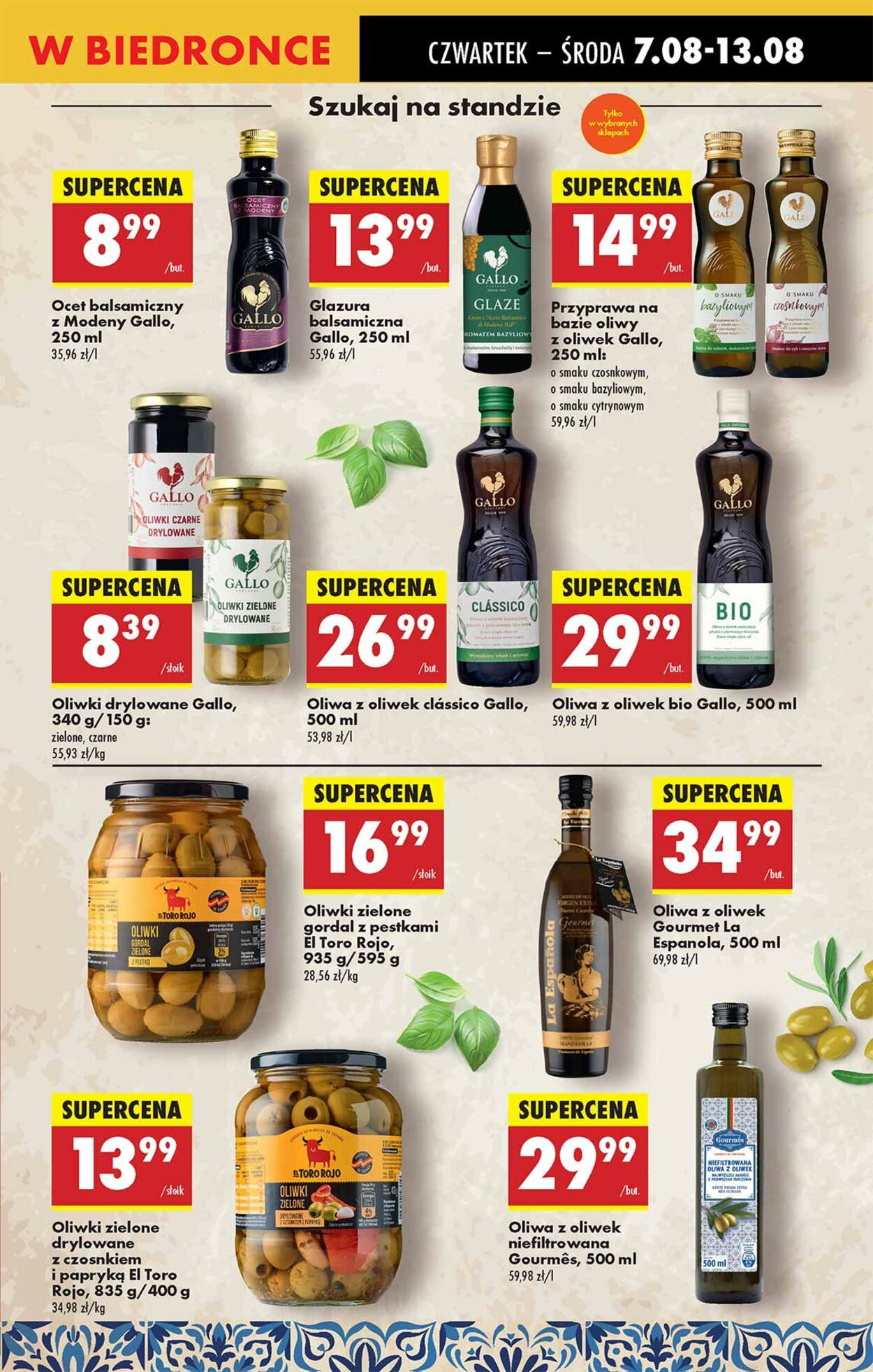 Gazetka Biedronka 07.08.2025 - 14.08.2025