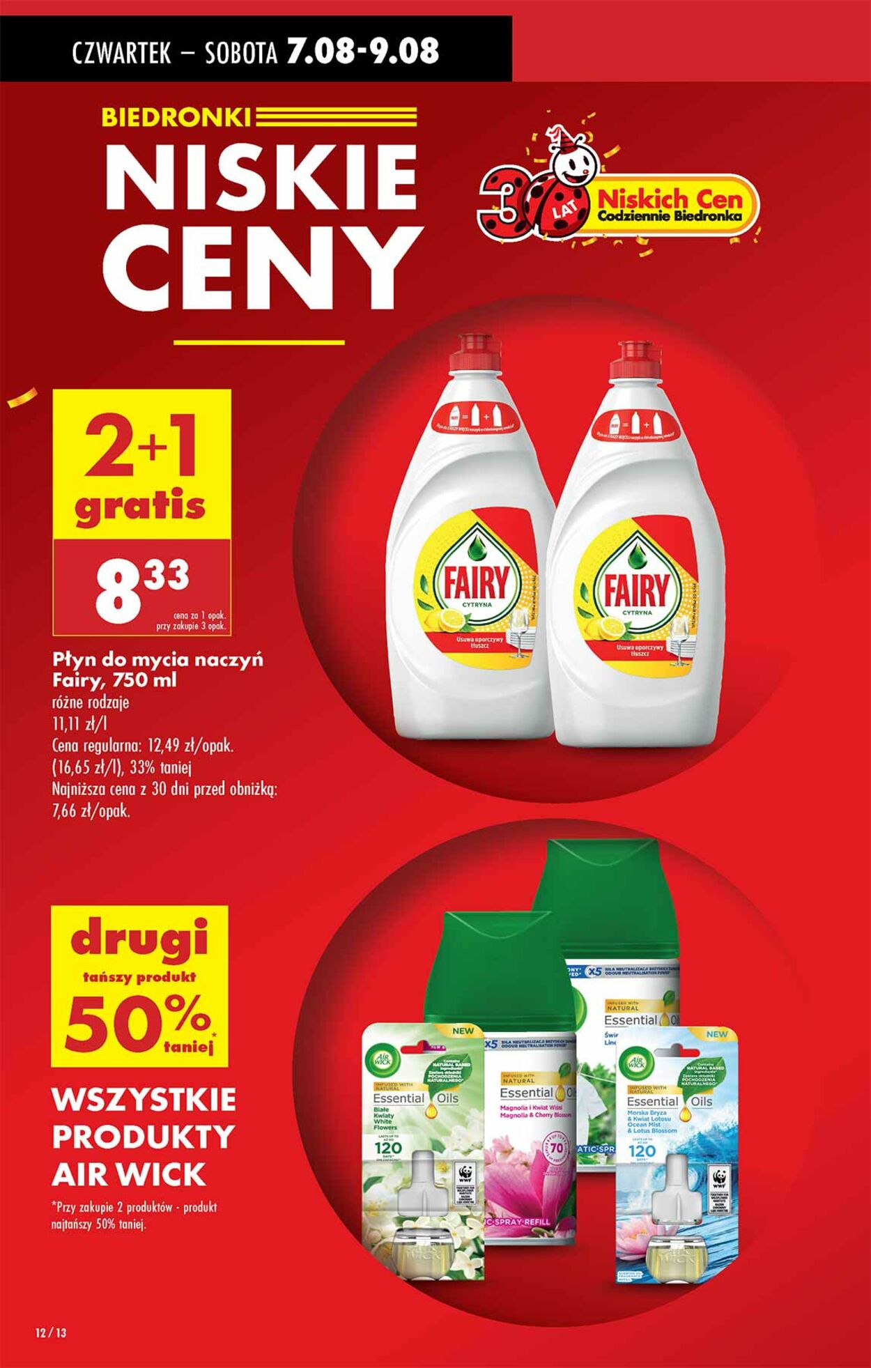 Gazetka Biedronka 07.08.2025 - 14.08.2025