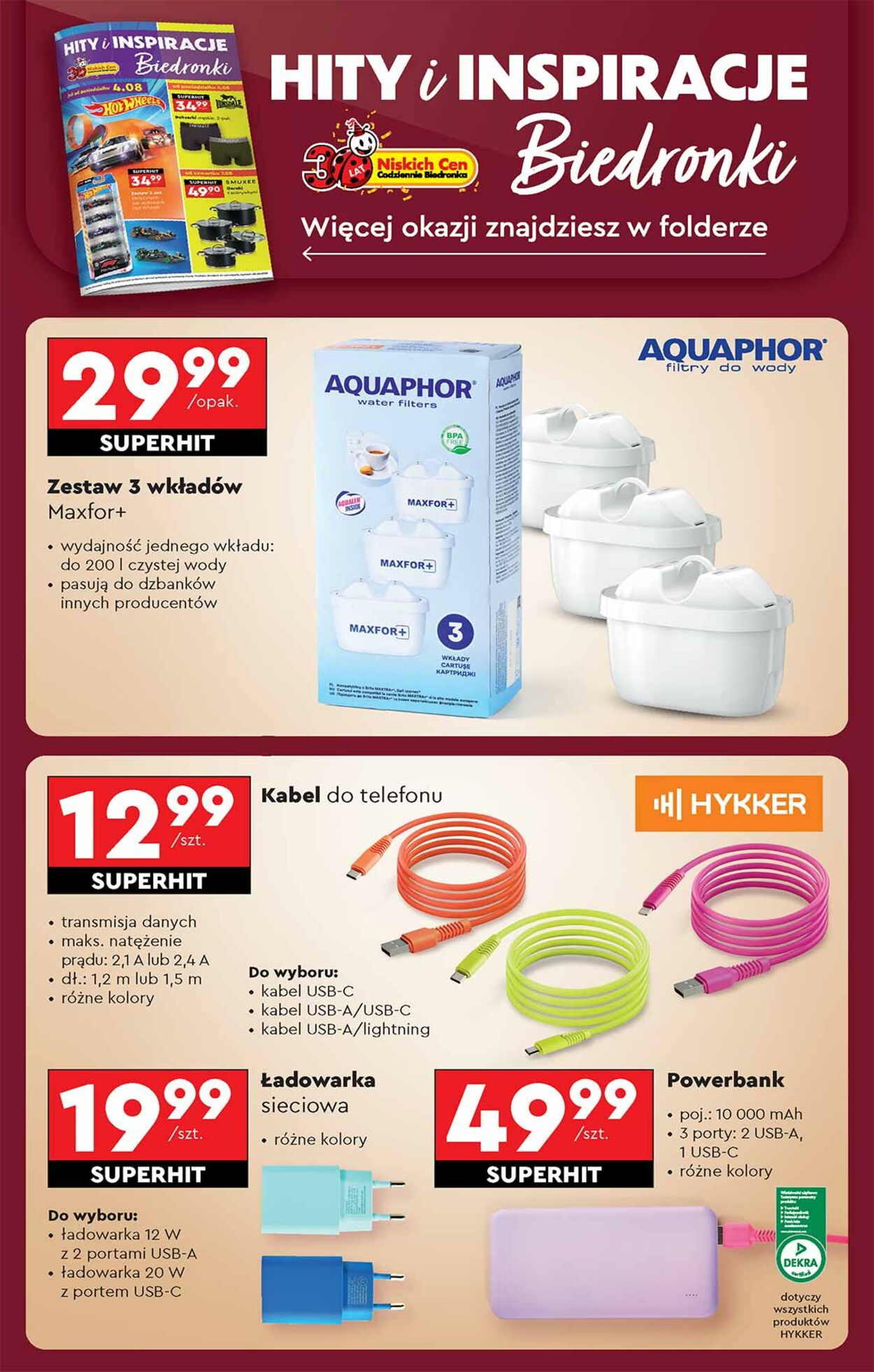 Gazetka Biedronka 07.08.2025 - 14.08.2025