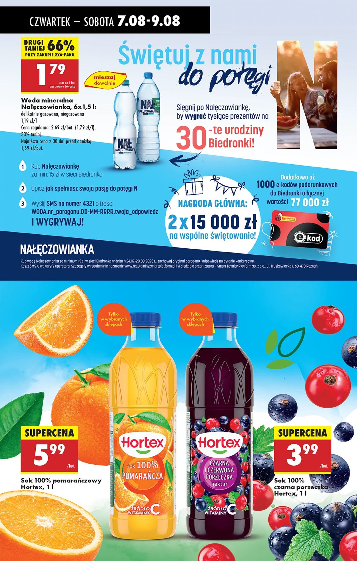 Gazetka Biedronka 07.08.2025 - 14.08.2025