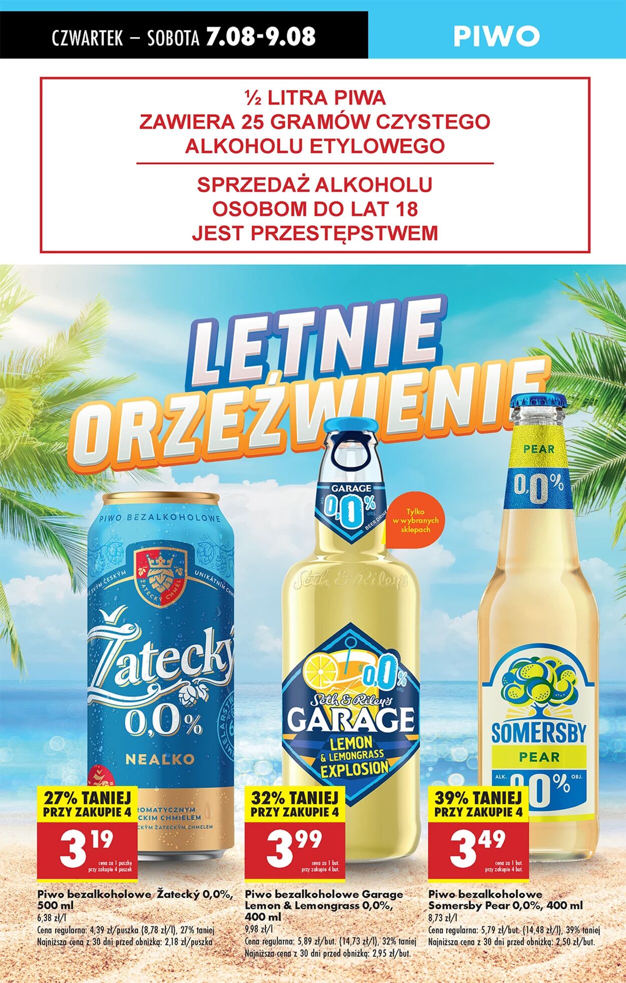 Gazetka Biedronka 07.08.2025 - 14.08.2025