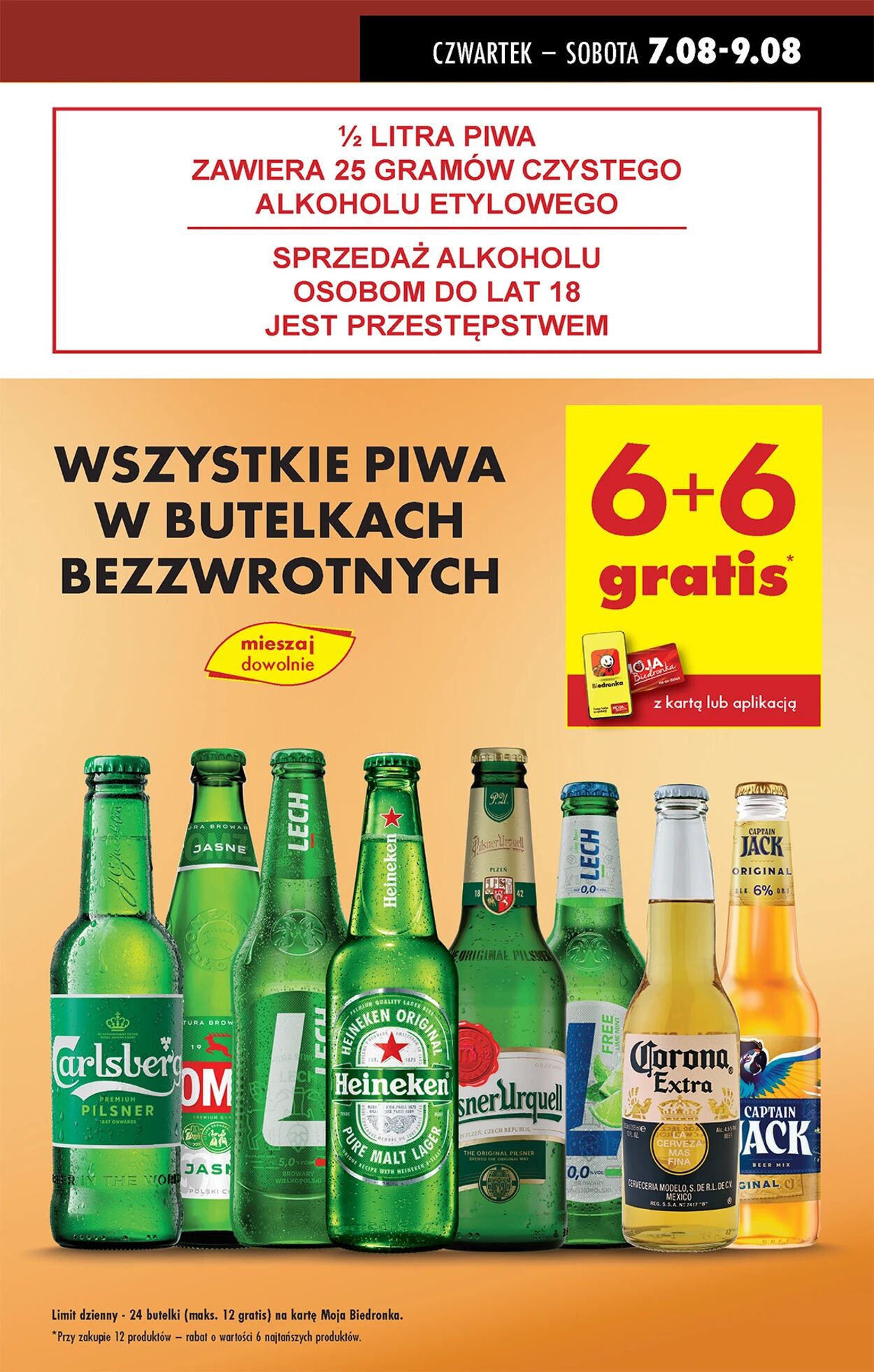 Gazetka Biedronka 07.08.2025 - 14.08.2025