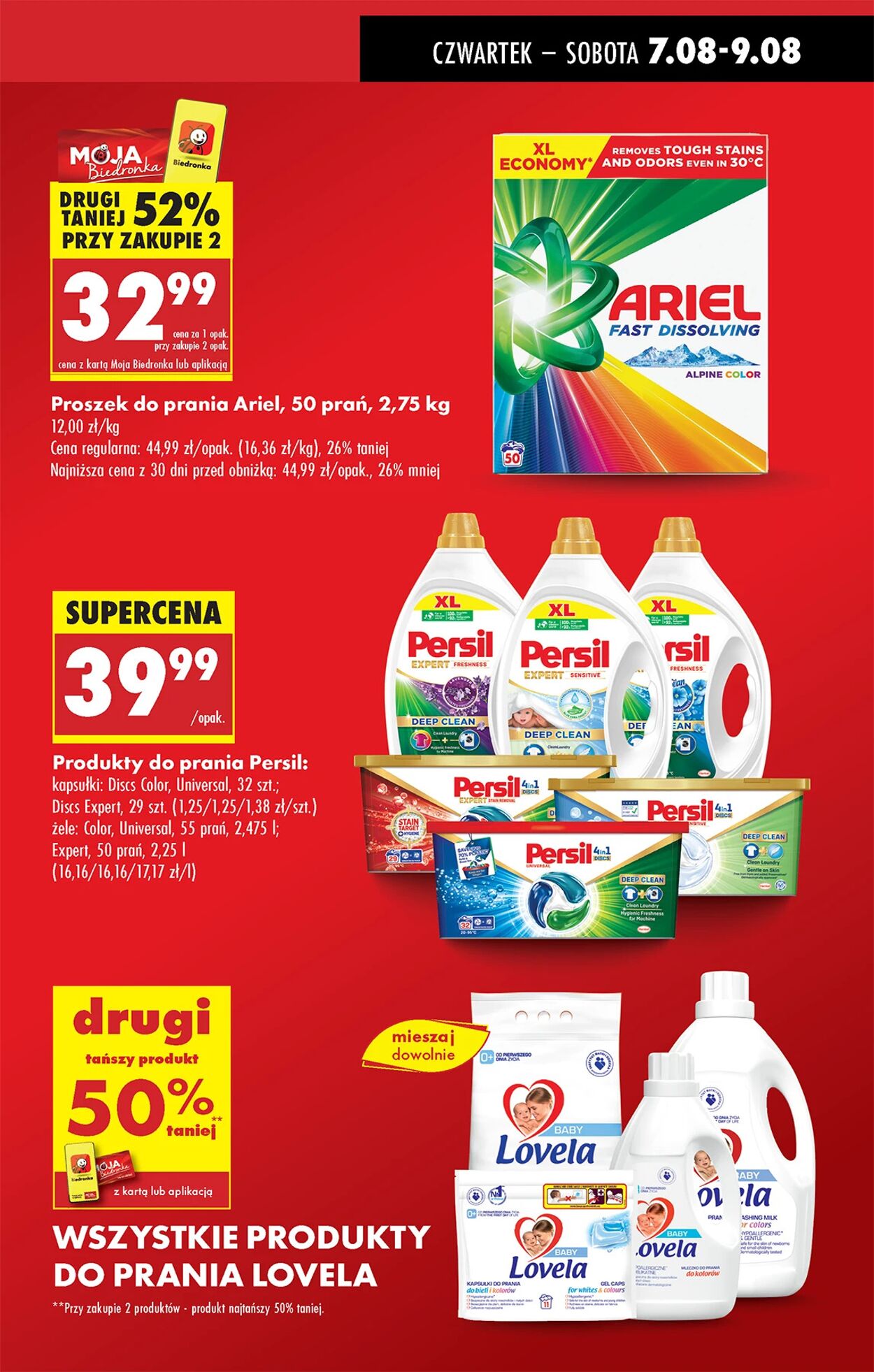 Gazetka Biedronka 07.08.2025 - 14.08.2025