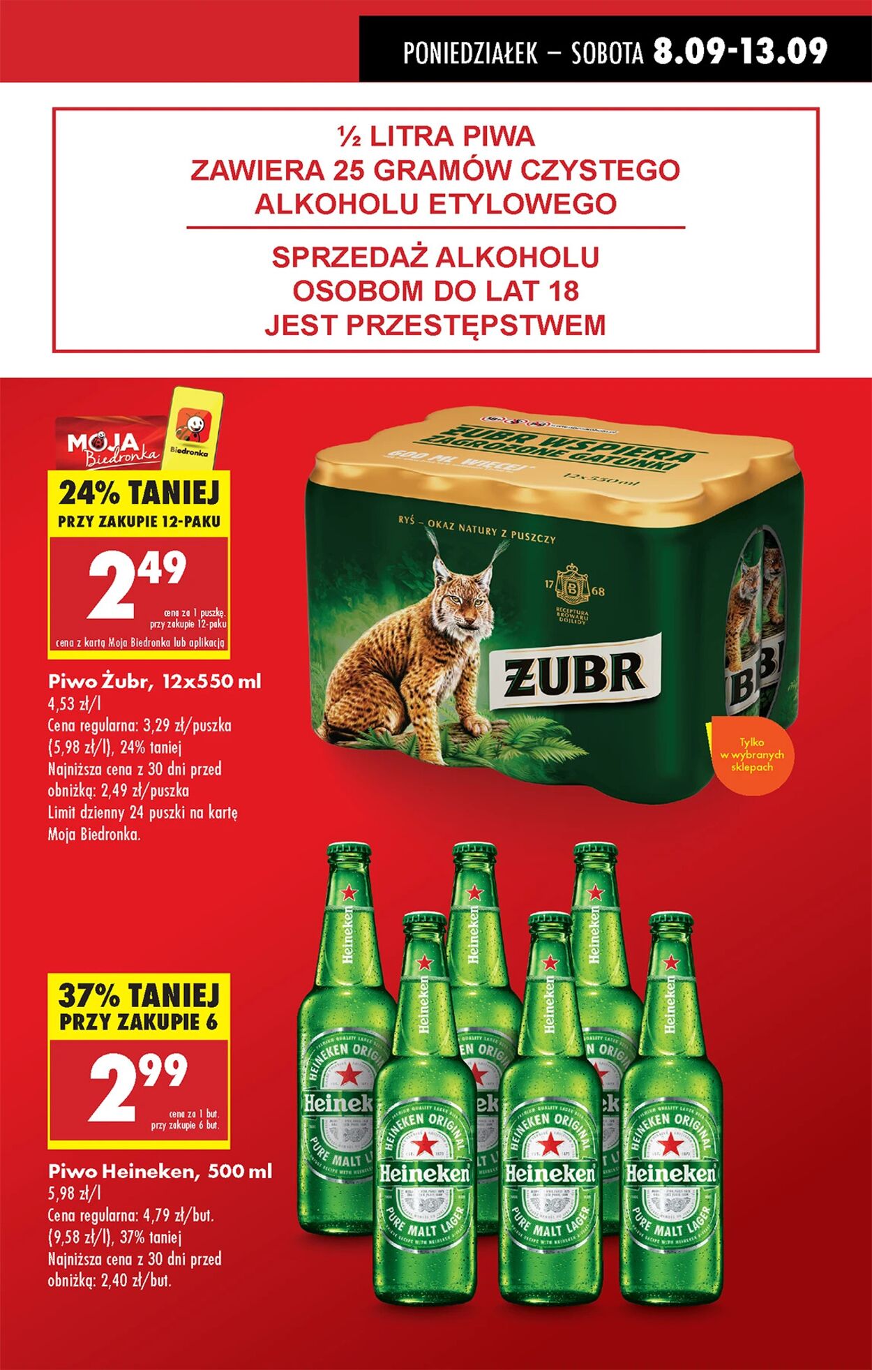 Gazetka Biedronka 08.09.2025 - 15.09.2025
