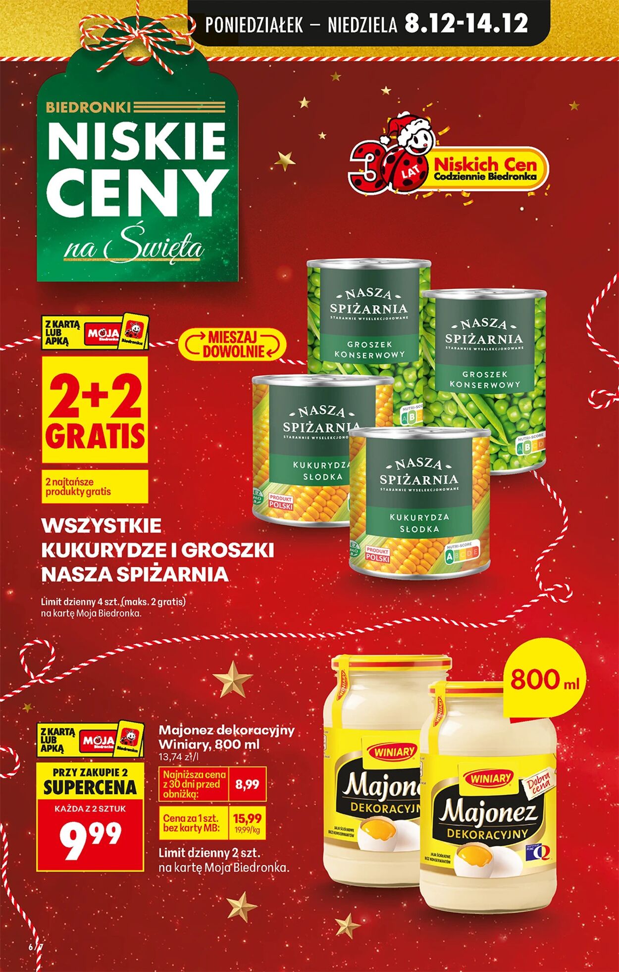Gazetka Biedronka 08.12.2025 - 15.12.2025