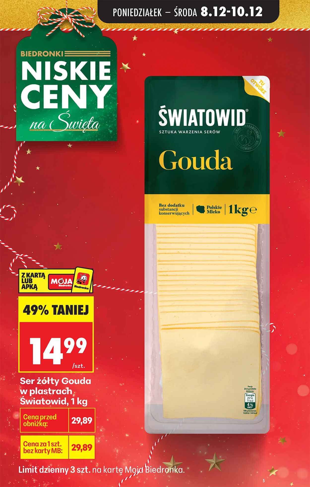 Gazetka Biedronka 08.12.2025 - 15.12.2025