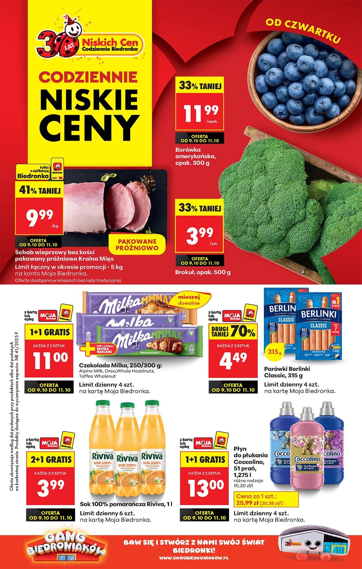 Gazetka Biedronka 09.10.2025 - 16.10.2025
