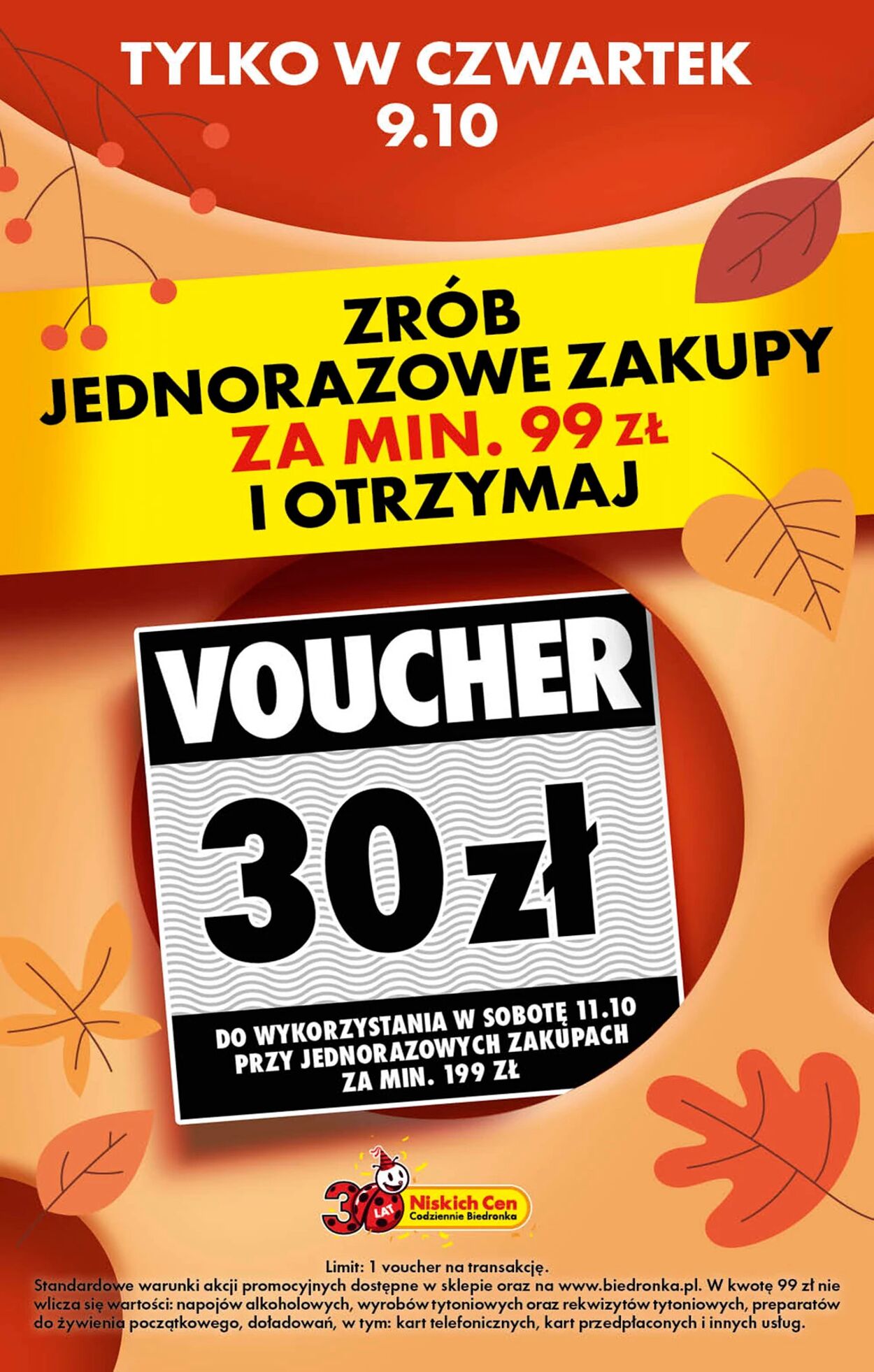 Gazetka Biedronka 09.10.2025 - 16.10.2025