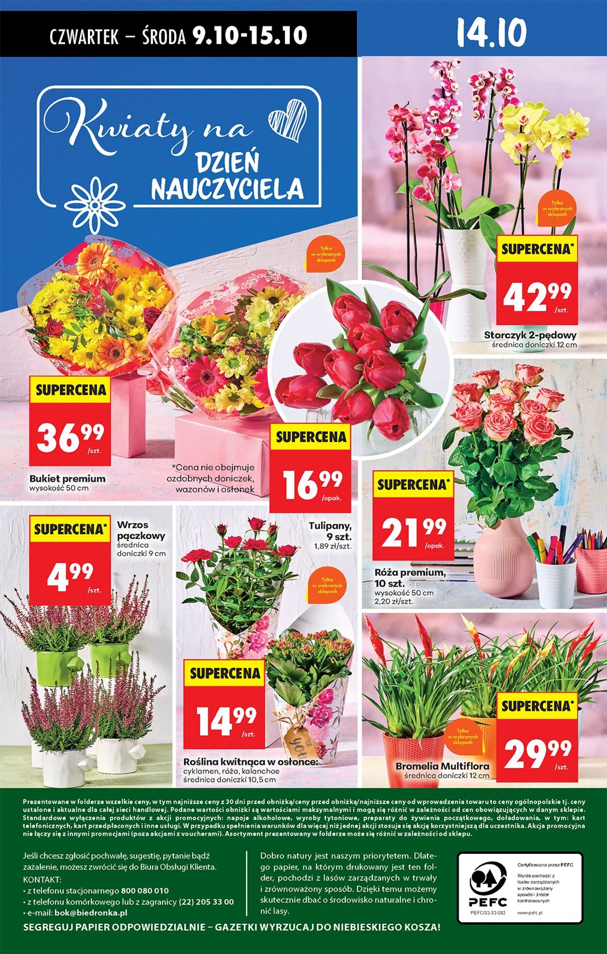 Gazetka Biedronka 09.10.2025 - 16.10.2025