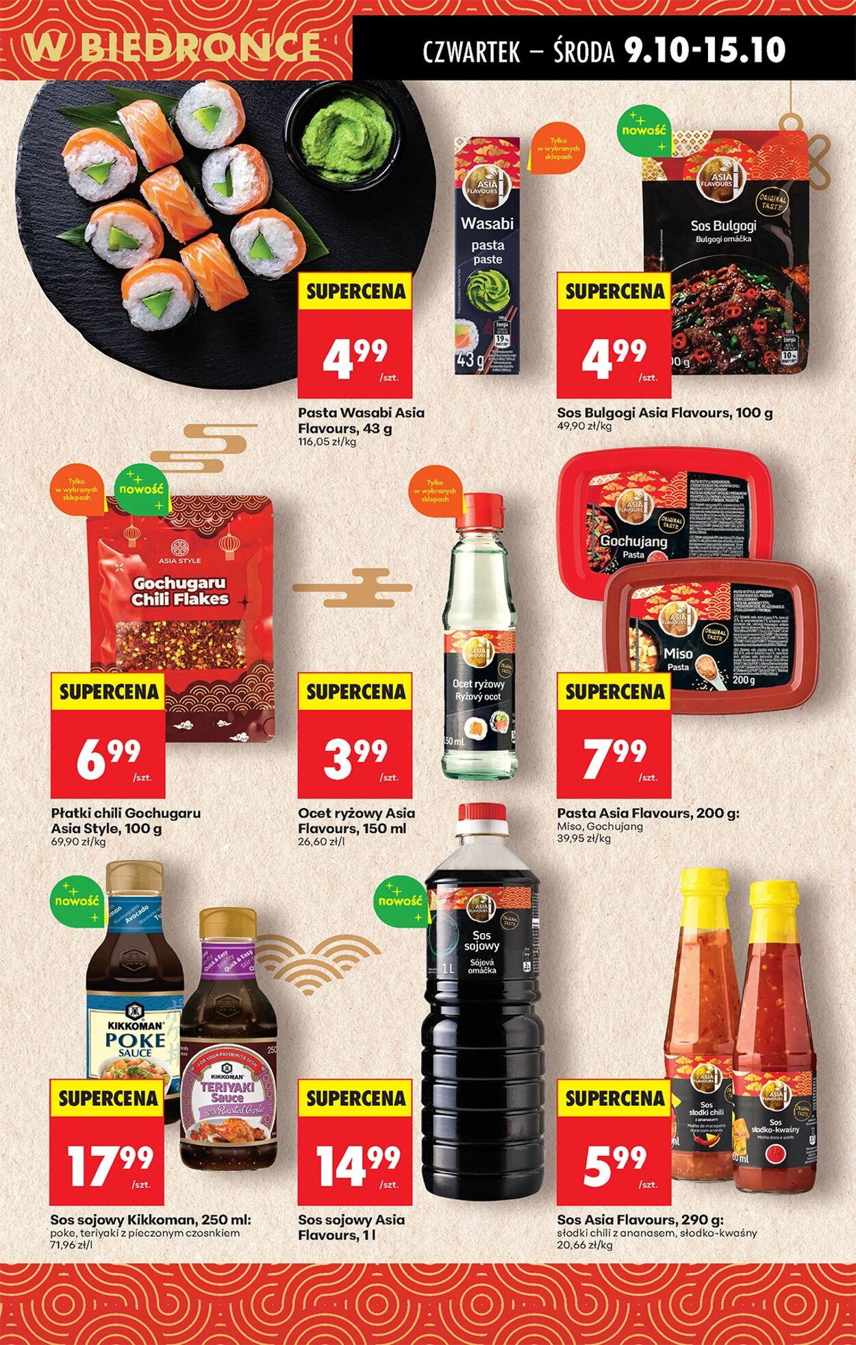 Gazetka Biedronka 09.10.2025 - 16.10.2025