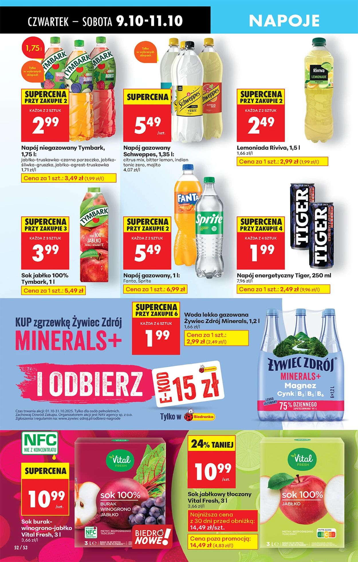 Gazetka Biedronka 09.10.2025 - 16.10.2025