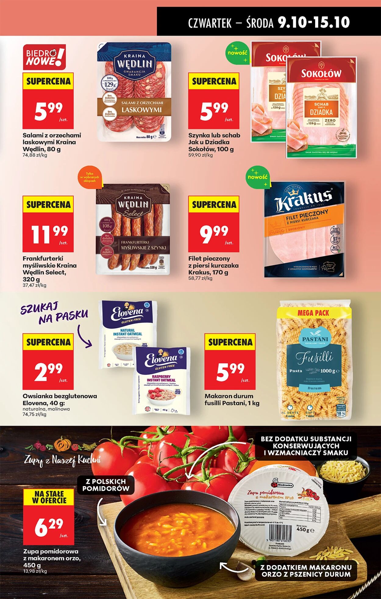 Gazetka Biedronka 09.10.2025 - 16.10.2025