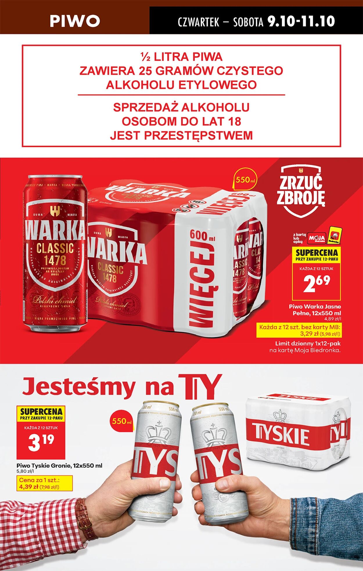 Gazetka Biedronka 09.10.2025 - 16.10.2025
