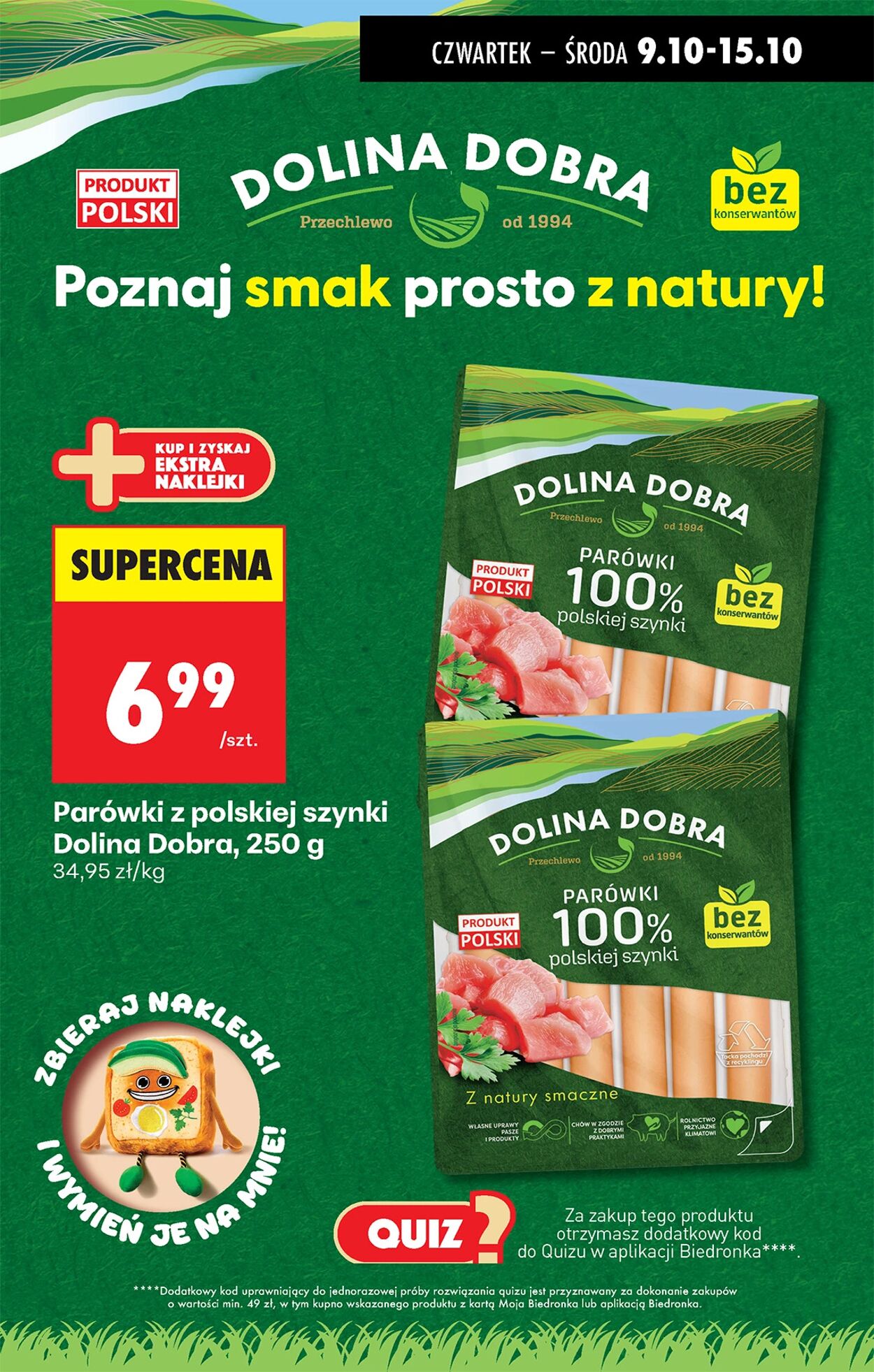 Gazetka Biedronka 09.10.2025 - 16.10.2025