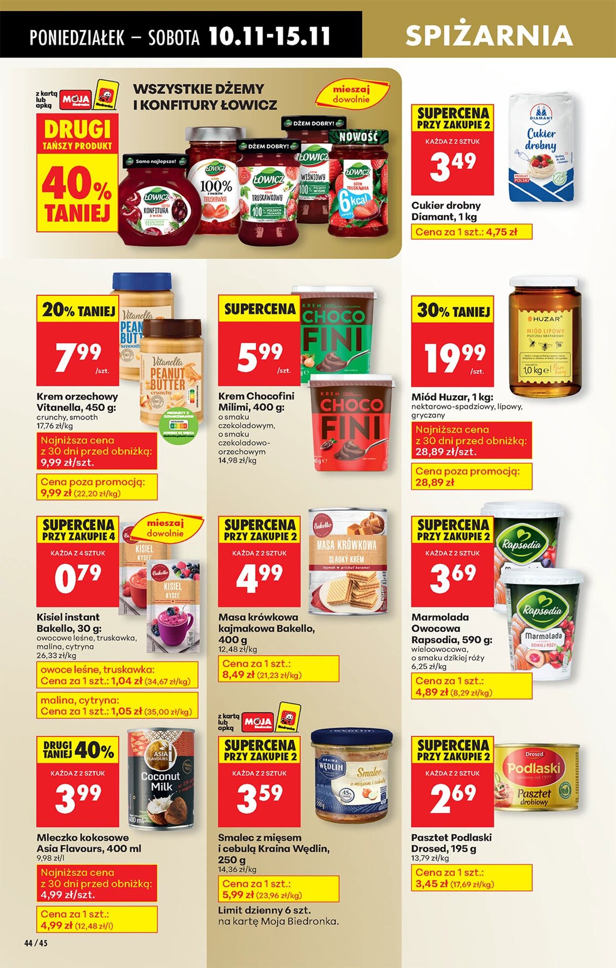 Gazetka Biedronka 10.11.2025 - 17.11.2025