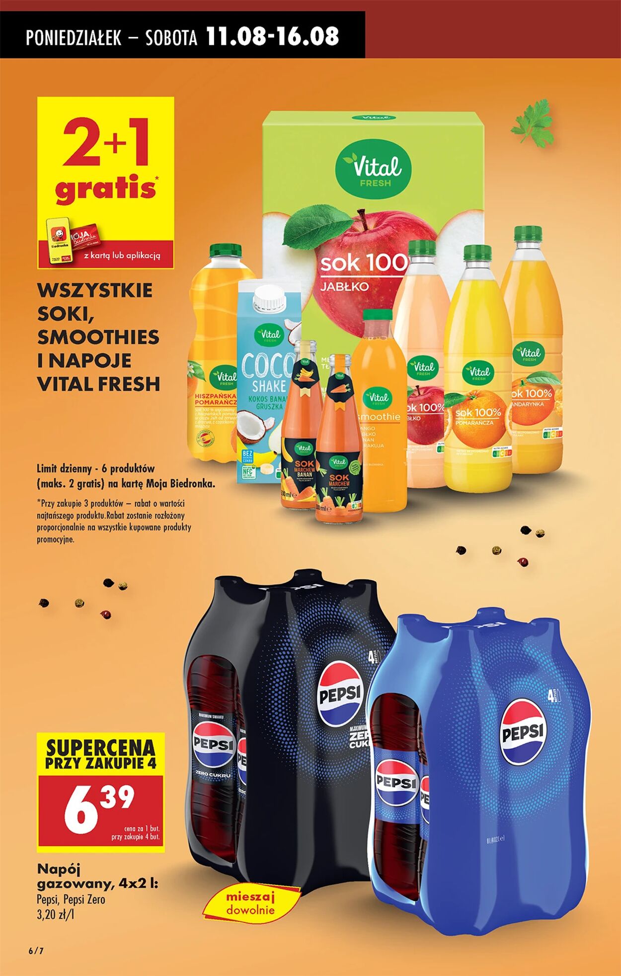Gazetka Biedronka 11.08.2025 - 18.08.2025