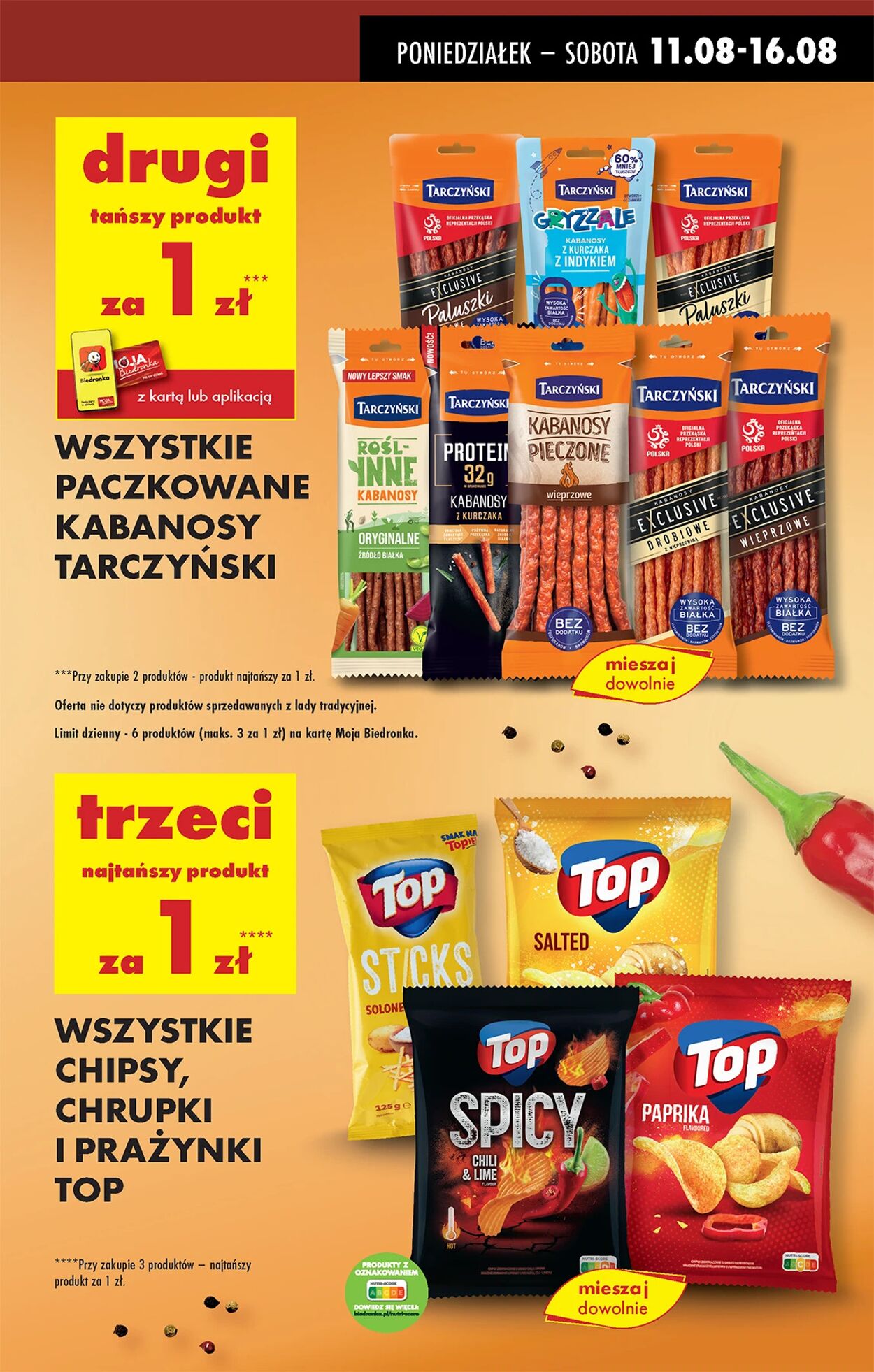 Gazetka Biedronka 11.08.2025 - 18.08.2025