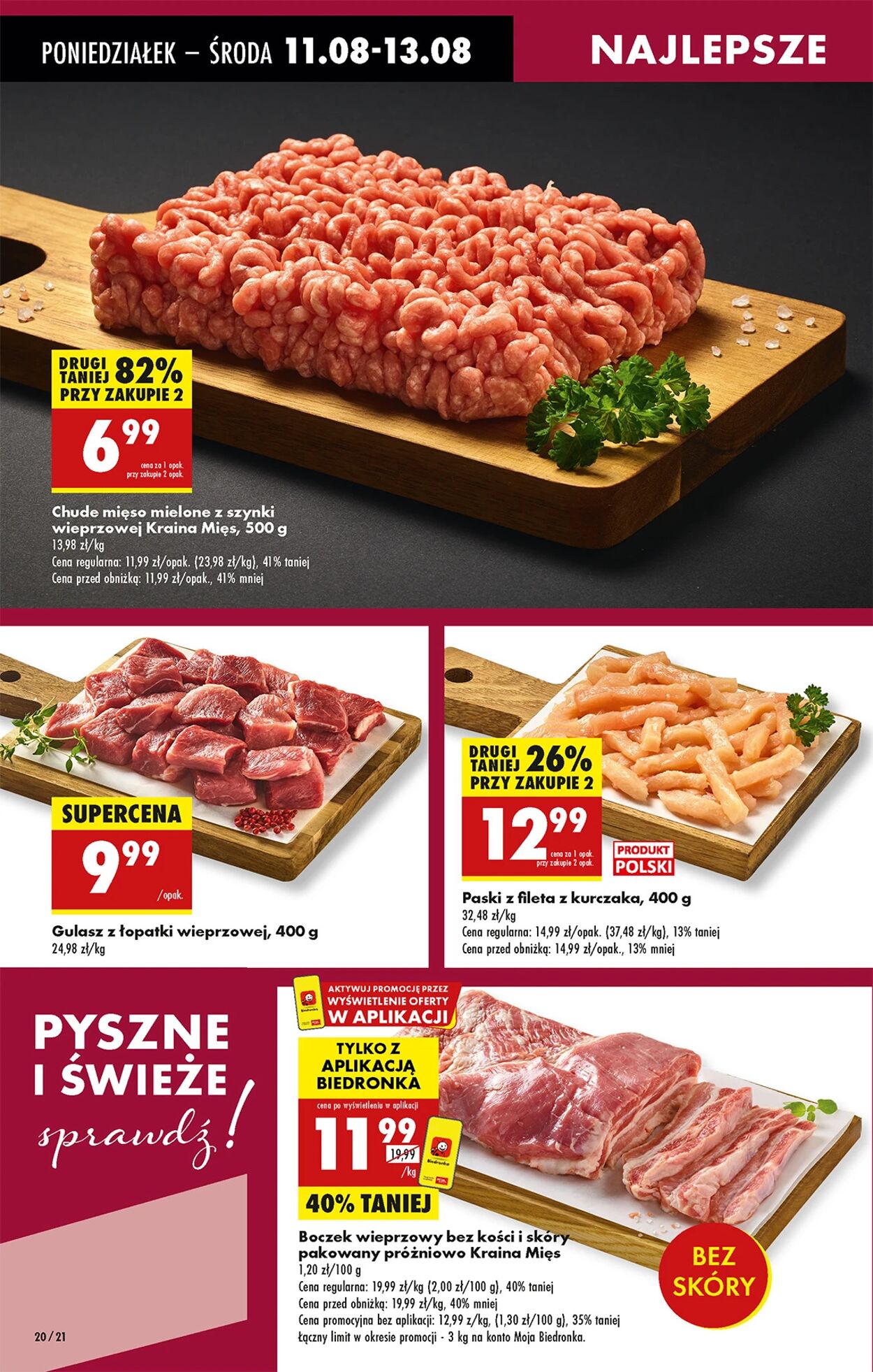 Gazetka Biedronka 11.08.2025 - 18.08.2025