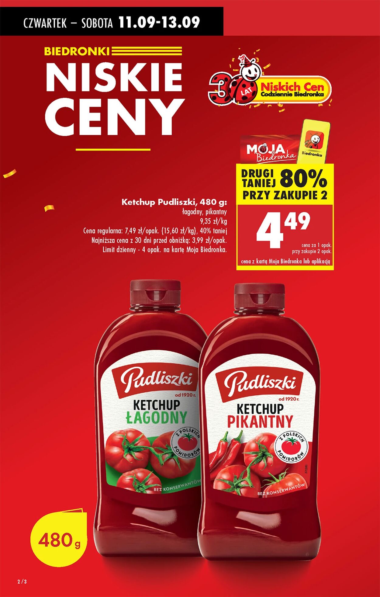 Gazetka Biedronka 11.09.2025 - 18.09.2025